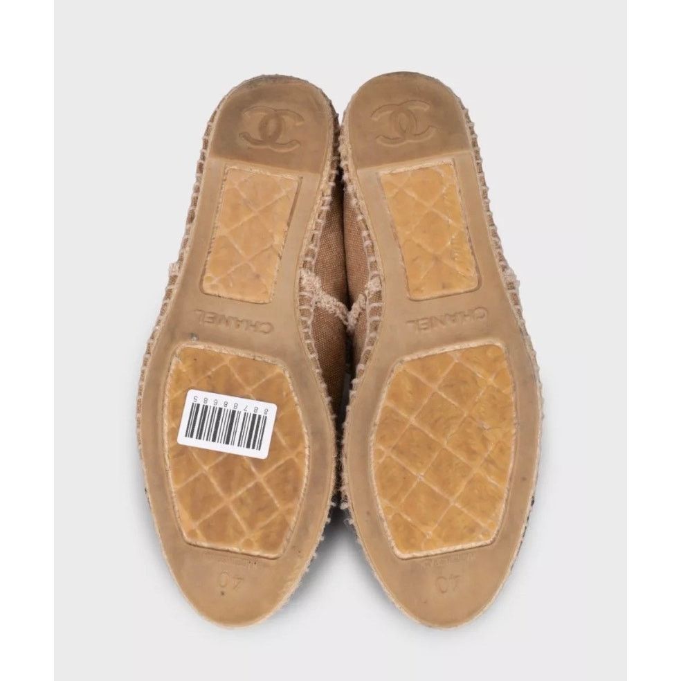 Chanel Chanel Espadrilles with Signature Logo Sz.40 Size US 9 / IT 39 - 5 Thumbnail