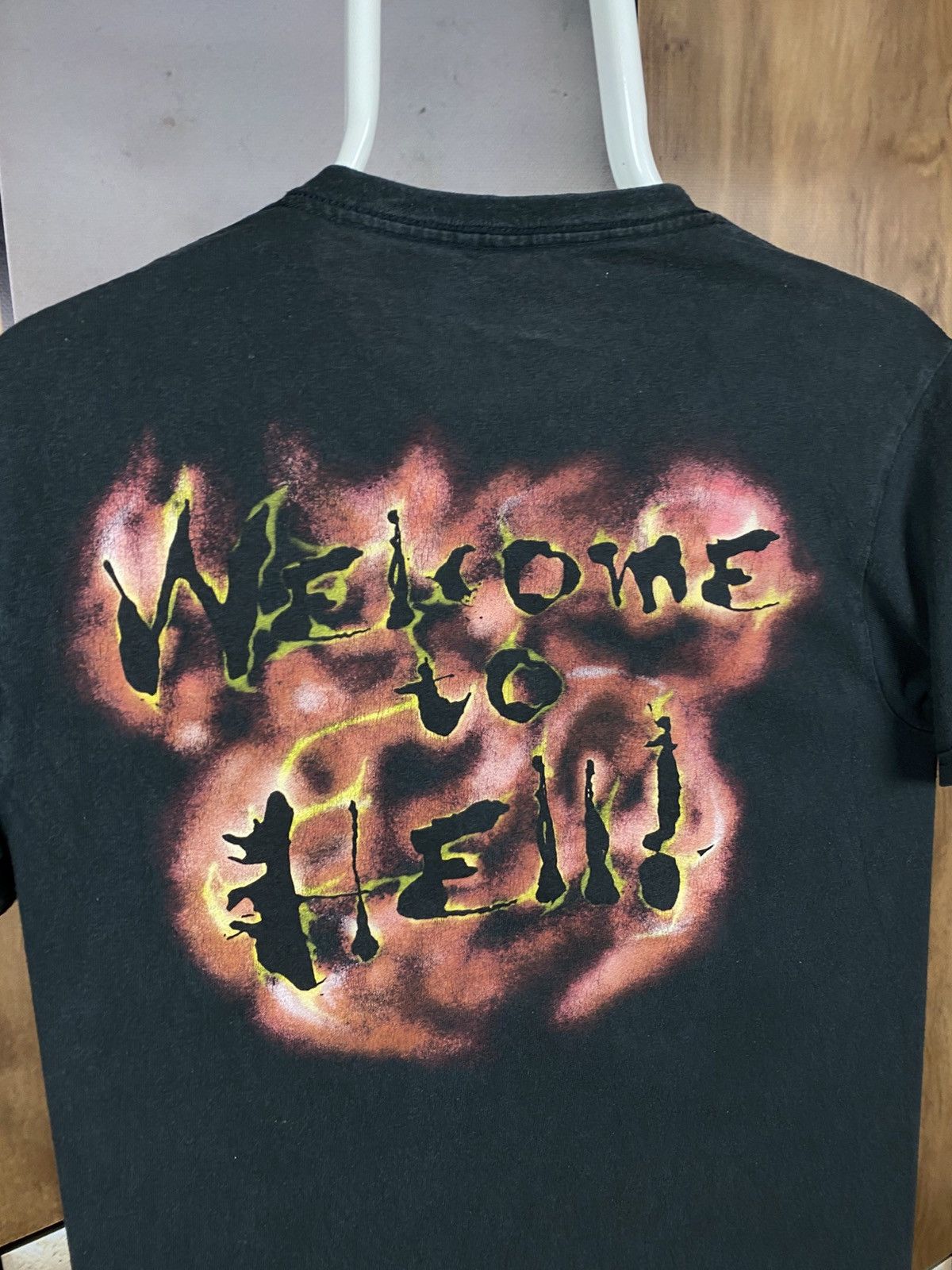 WWE 👹Vintage T-Shiry Kane Raise Some WWE WWF Wrestling VTG Tee👹 Size US XS / EU 42 / 0 - 8 Thumbnail