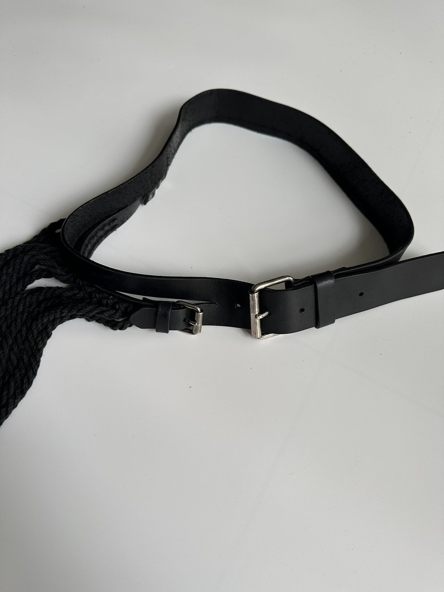 Dries Van Noten DRIES VAN NOTEN Floral lace leather belt| Size ONE SIZE - 3 Thumbnail