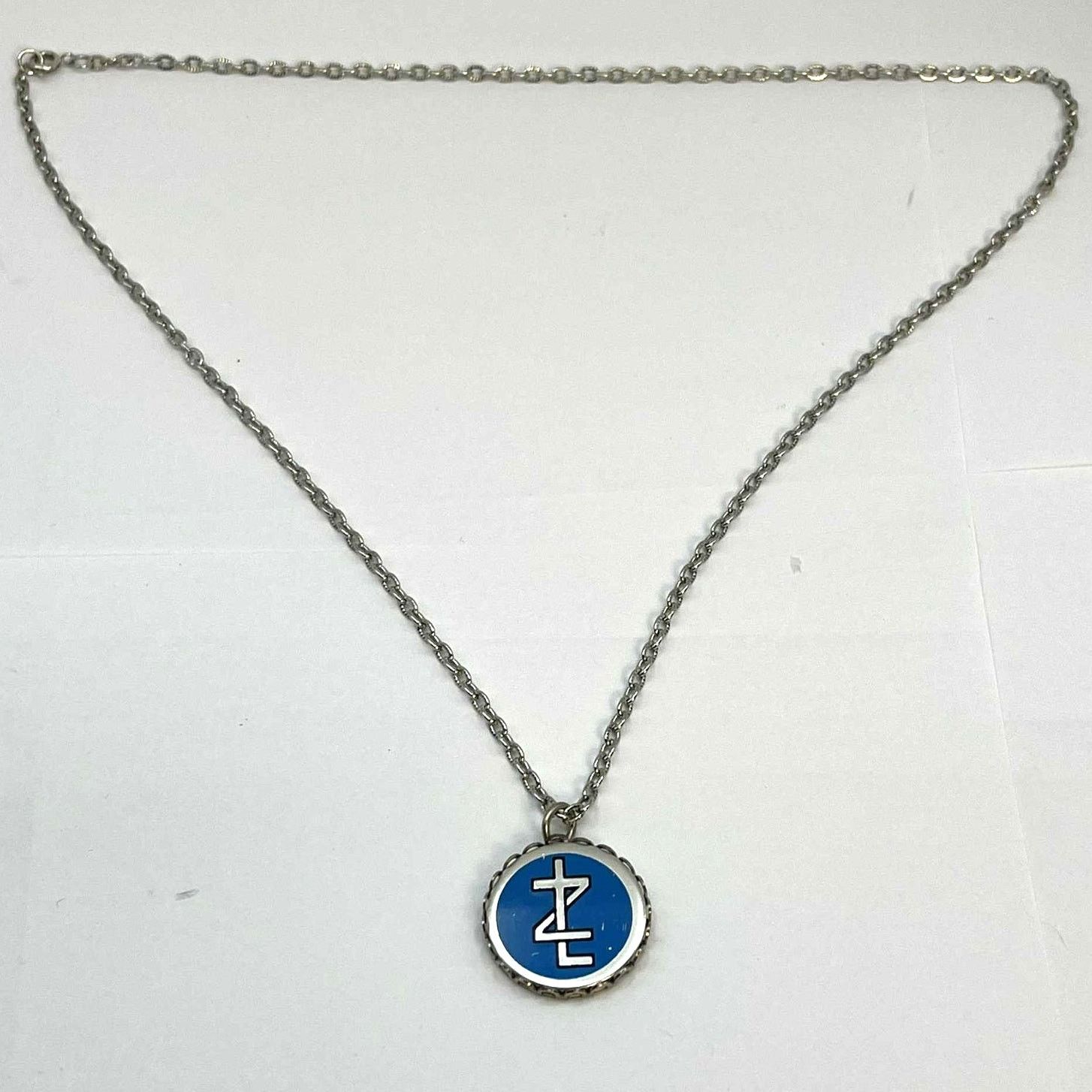 Other Blue & Silver Men's Necklace Size ONE SIZE - 4 Thumbnail