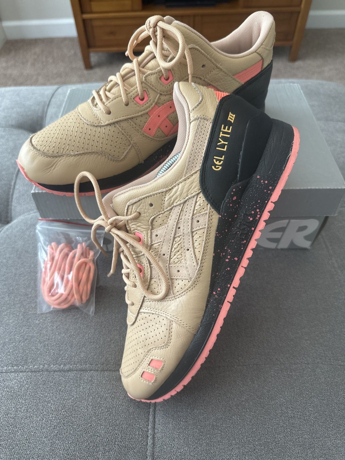Sneaker Freaker X ASICS Gel-Lyte III Tiger Snake Size 11