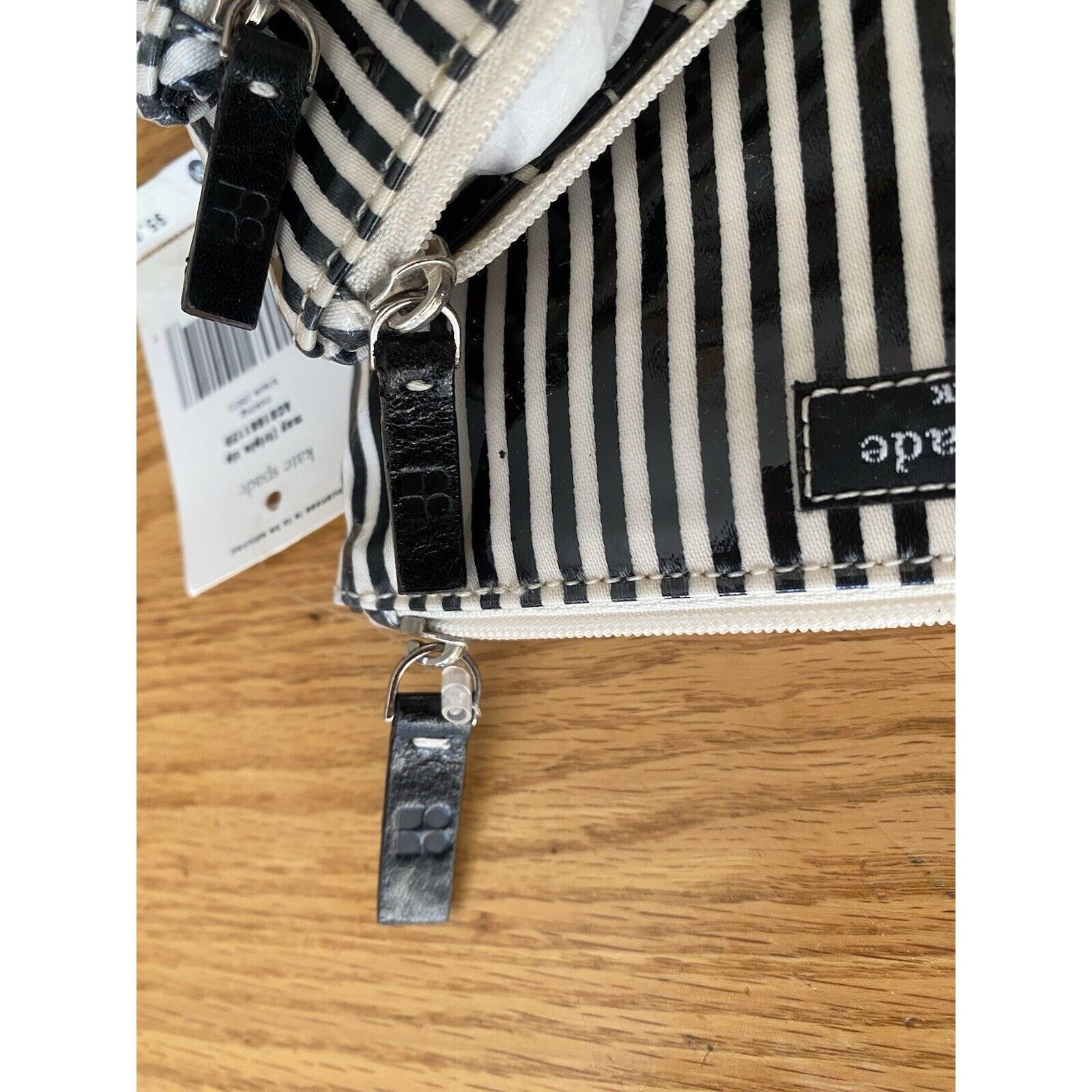 Kate Spade Kate Spade New York 3-piece Accessories Bag Blk & White Size ONE SIZE - 2 Thumbnail