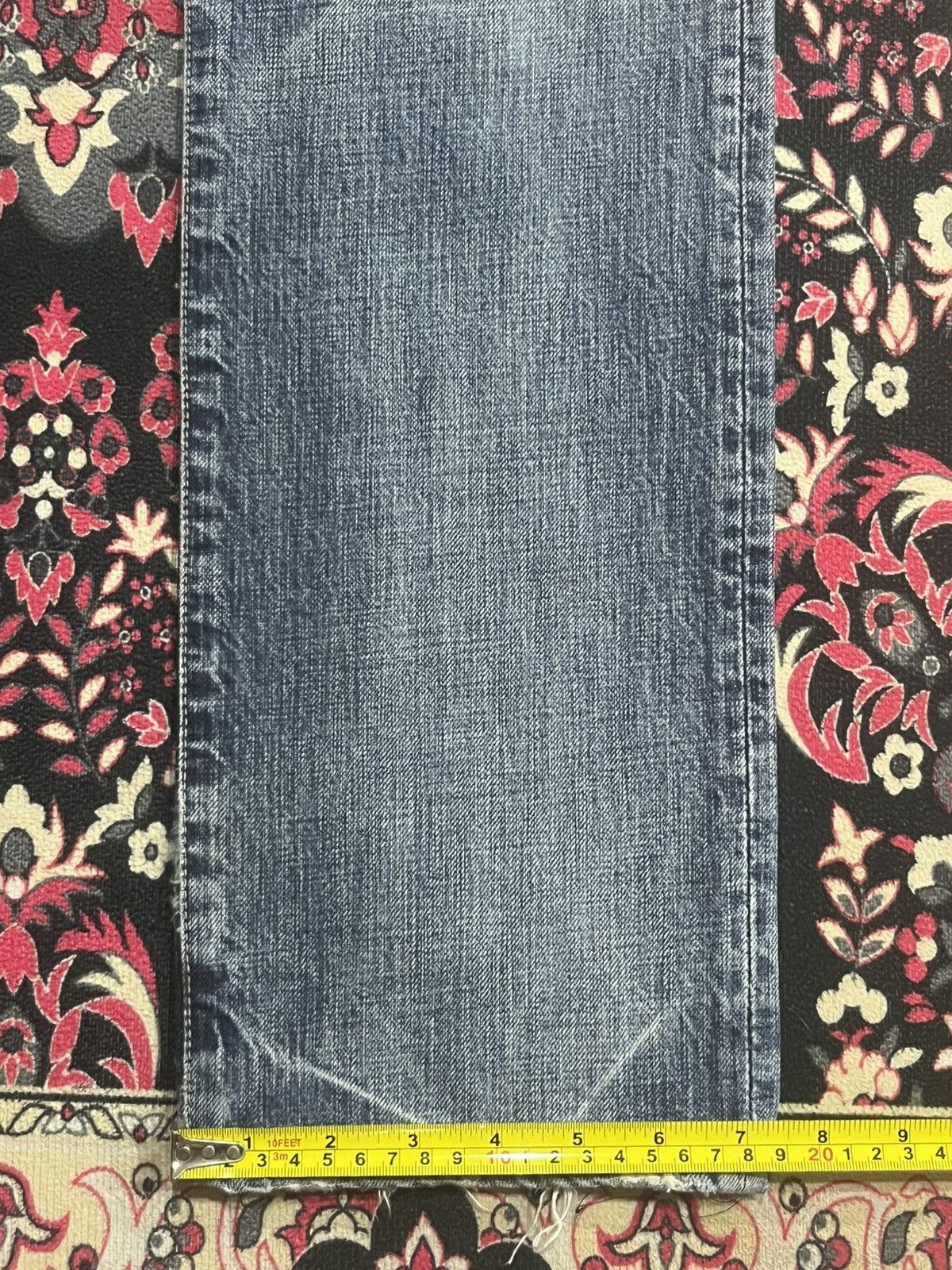 Hysteric Glamour Japanese Brand Hysteric Glamour Blue Whisker Studded Jeans Size US 30 / EU 46 - 21 Thumbnail