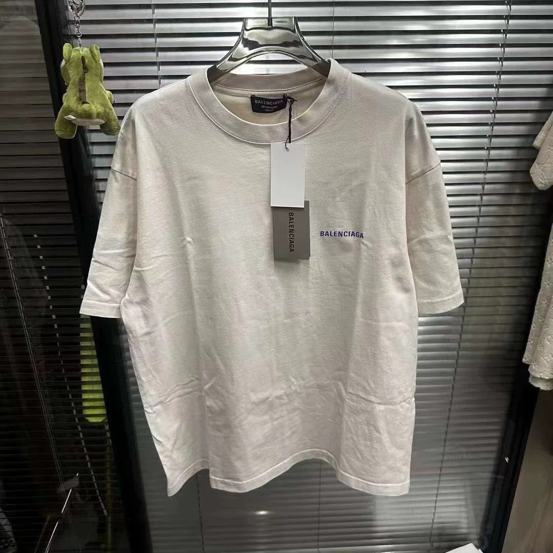 Balenciaga Balenciaga front and back logo short sleeves Size US M / EU 48-50 / 2 - 1 Thumbnail
