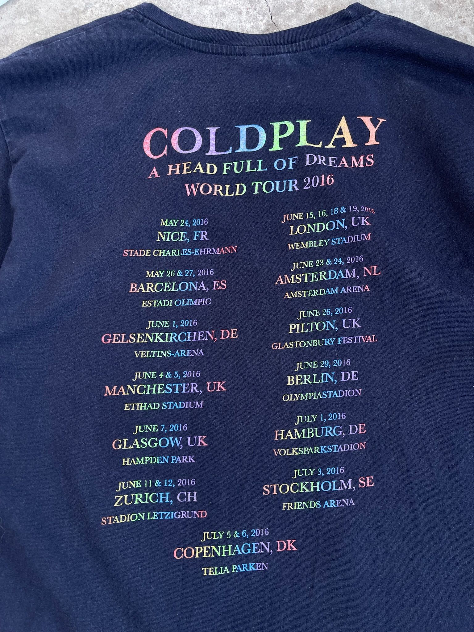 Band Tees Vintage Coldplay Tee Size US L / EU 52-54 / 3 - 10 Thumbnail