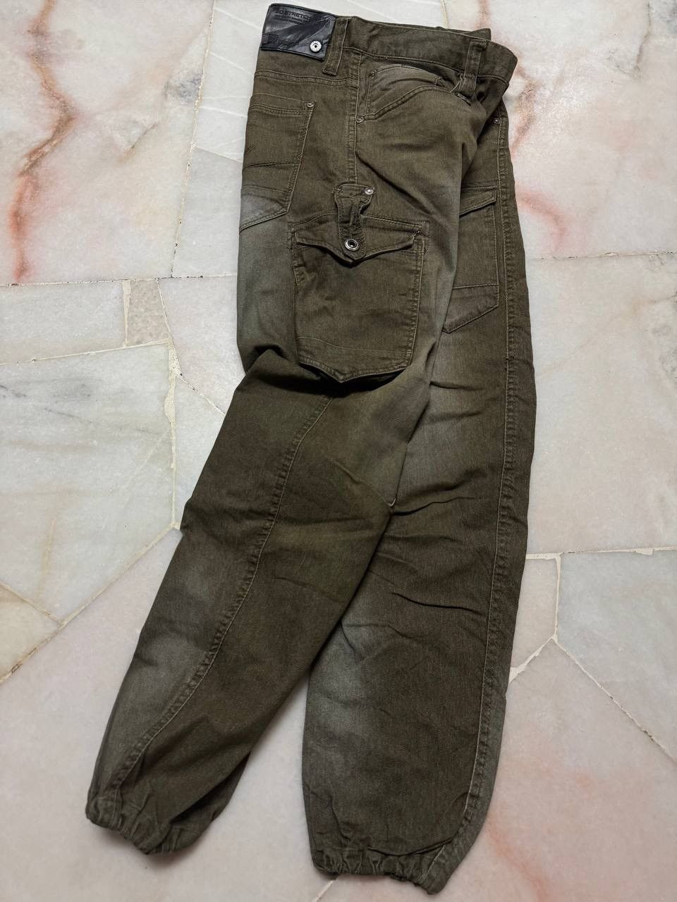 Japanese Brand Rare💥Japanese Smoke Cargo Travis Scott Style Rare Pocket Size US 31 - 2 Thumbnail