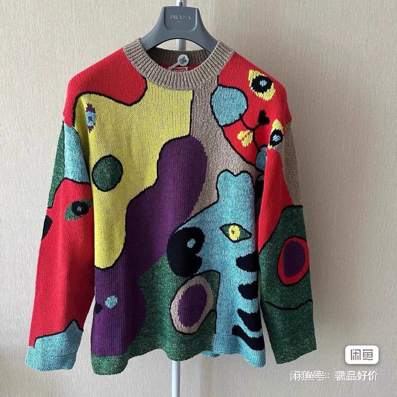 Kenzo KENZO Round collar sweater Size US S / EU 44-46 / 1 - 3 Thumbnail