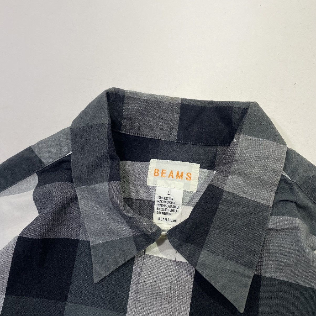 Beams Japan Beams Japan Vintage Plaid Shirt Size US L / EU 52-54 / 3 - 3 Thumbnail