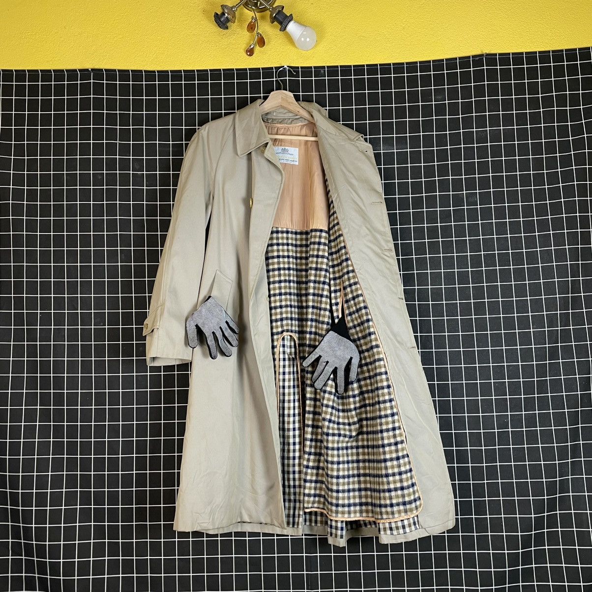 Aquascutum VINTAGE AQUACSTUM MADE IN ENGLAND TRENCH COAT JACKET Size US L / EU 52-54 / 3 - 1 Thumbnail