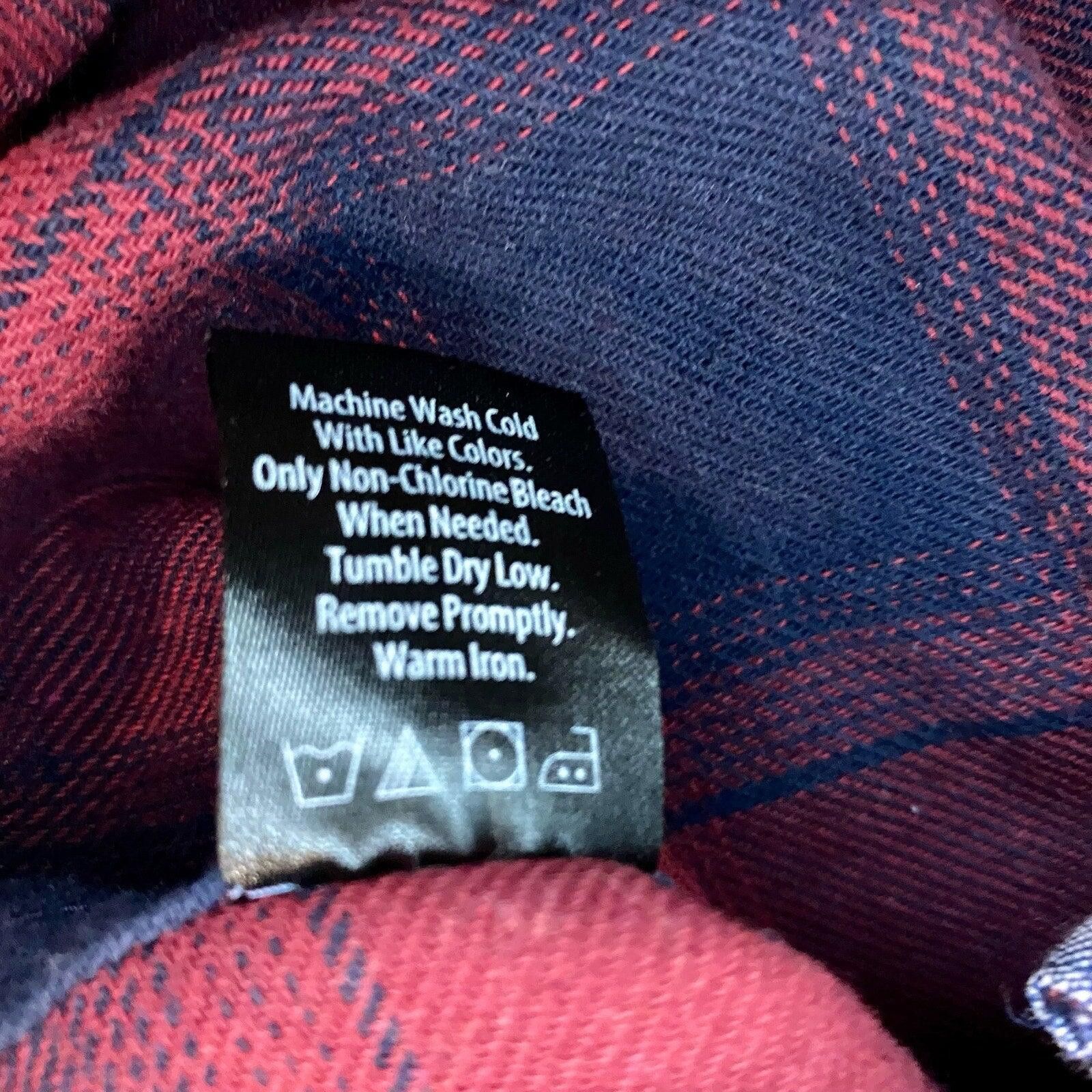 Burnside Burnside Red Blue Plaid Flannel Shirt Mens Small Womens M Size US S / EU 44-46 / 1 - 12 Thumbnail