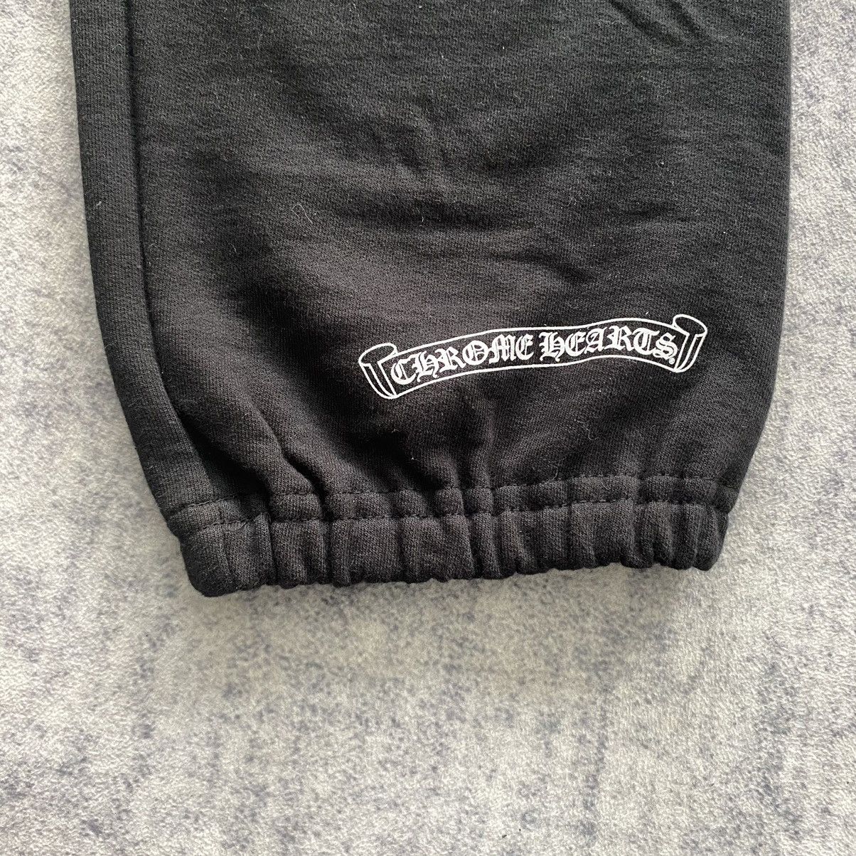 Chrome Hearts CHROME HEARTS HorseShoe Logo Sweatpants Black Size US 30 / EU 46 - 9 Thumbnail