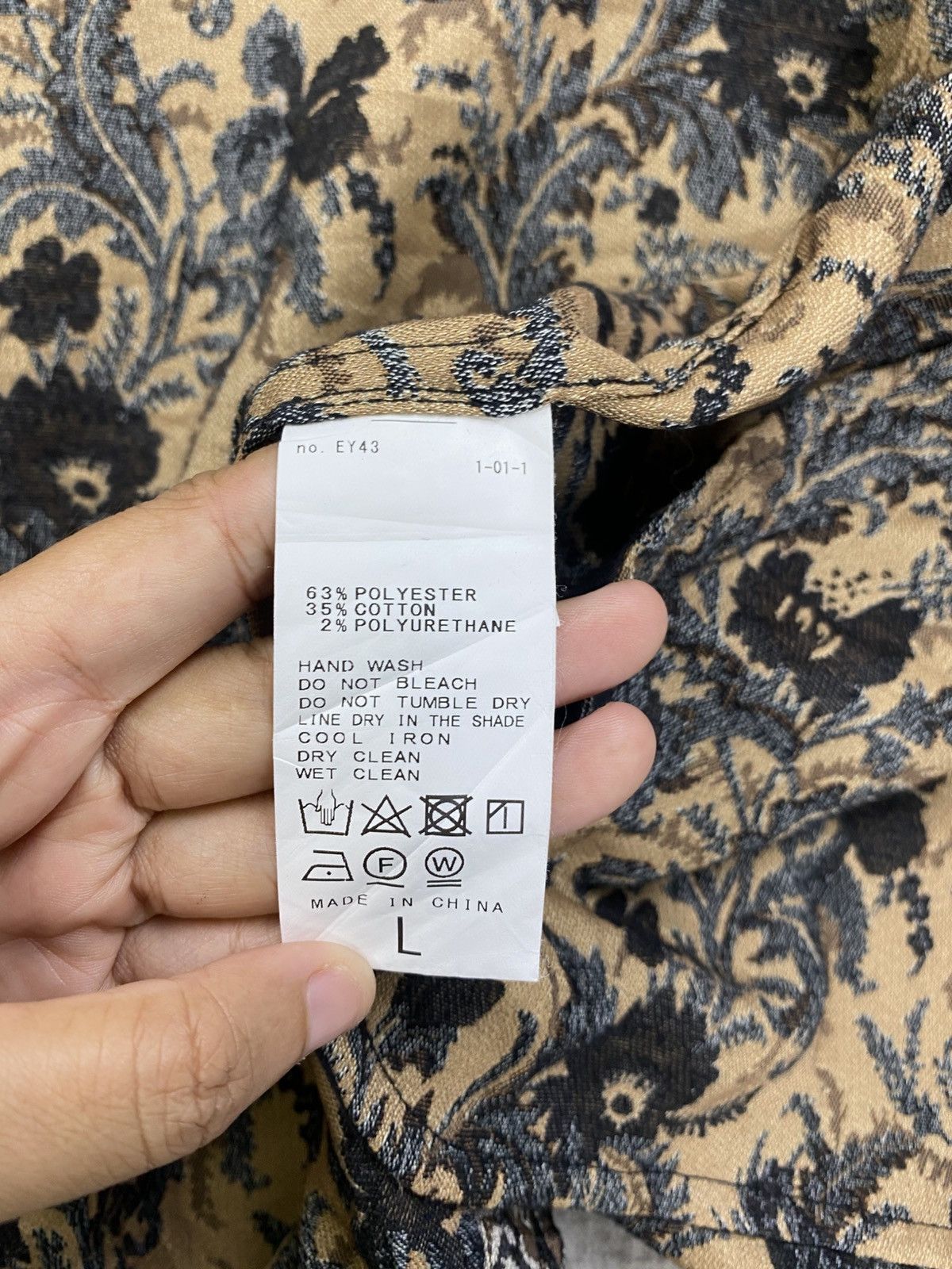 Japanese Brand Vintage Inherit Japanese Brand Full Printed Jacket Size US M / EU 48-50 / 2 - 9 Thumbnail