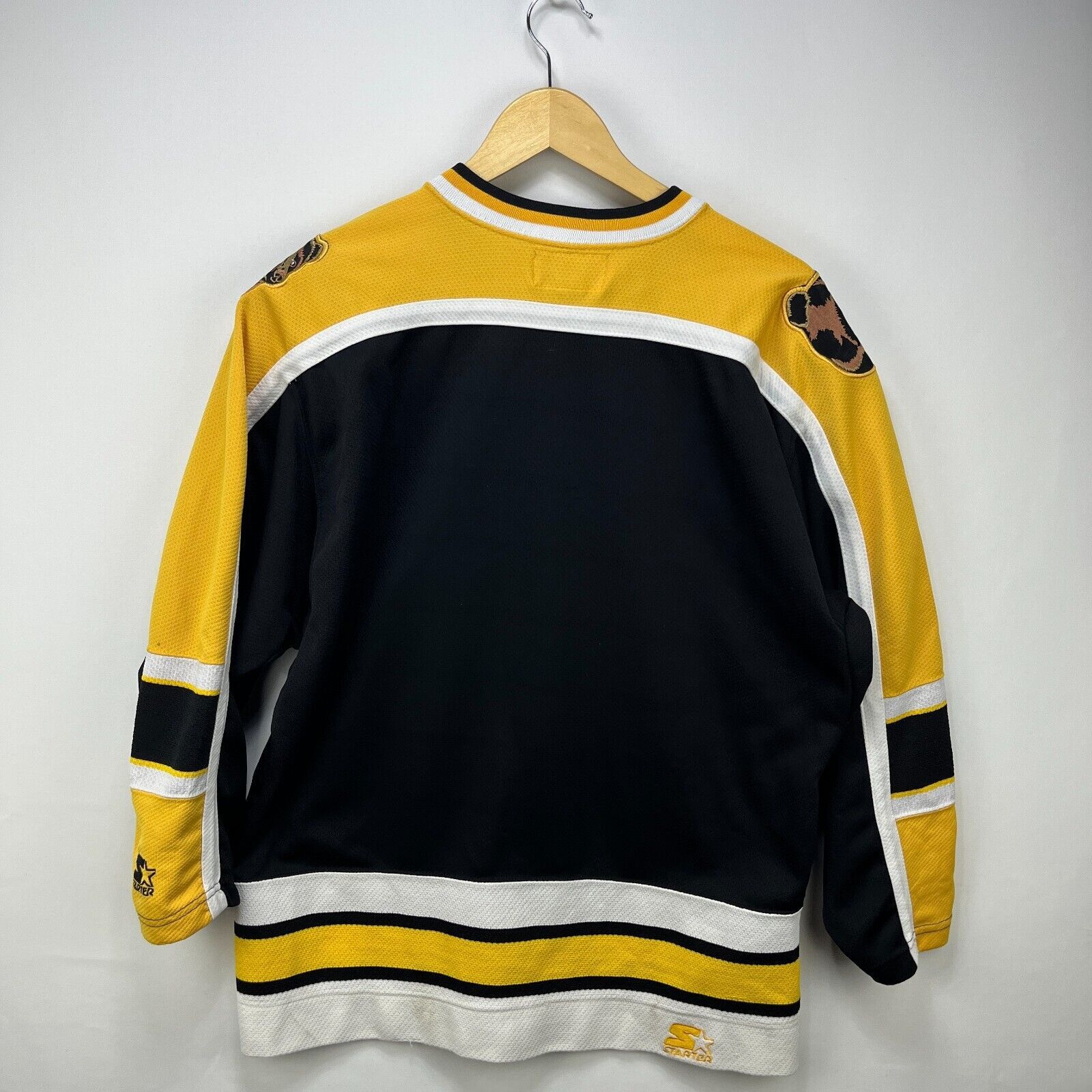 Starter × Vintage Vintage 90s Starter Boston Bruins Jersey Hockey Medium NHL Size US M / EU 48-50 / 2 - 8 Thumbnail