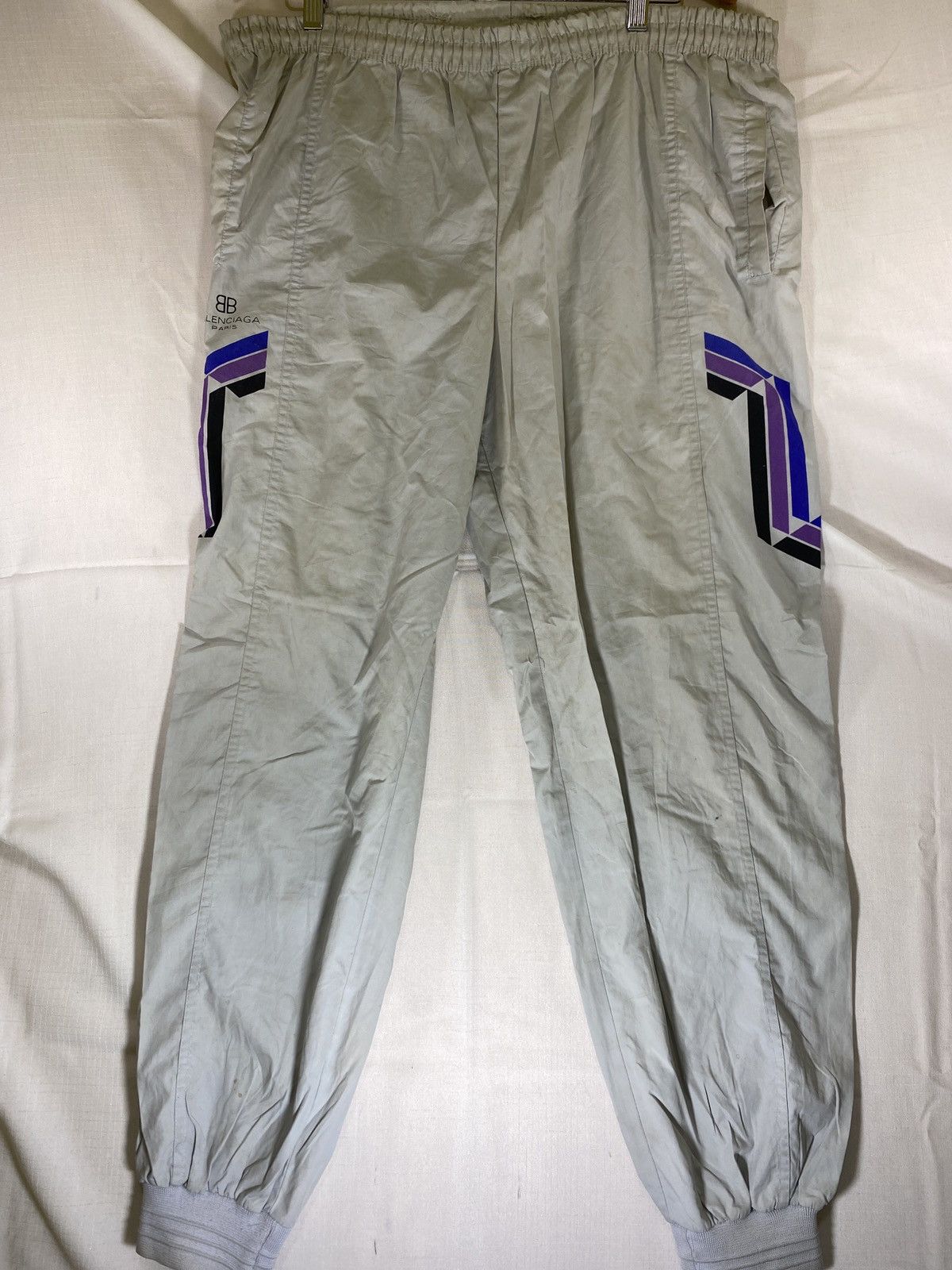 Balenciaga vintage training joggers Size US 34 / EU 50 - 1 Thumbnail