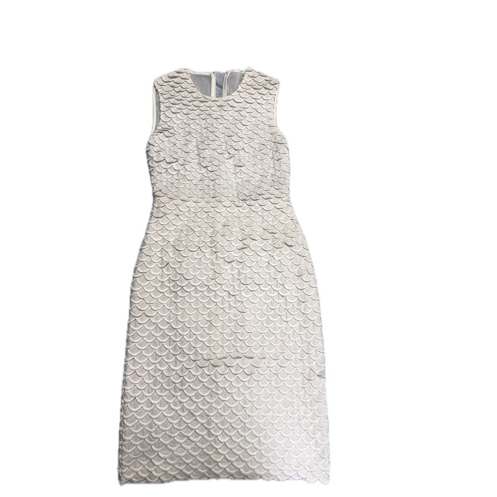 Stella McCartney Stella McCartney White Sheath Dress – Size 38 (US 4/Small) Size S / US 4 / IT 40 - 1 Thumbnail