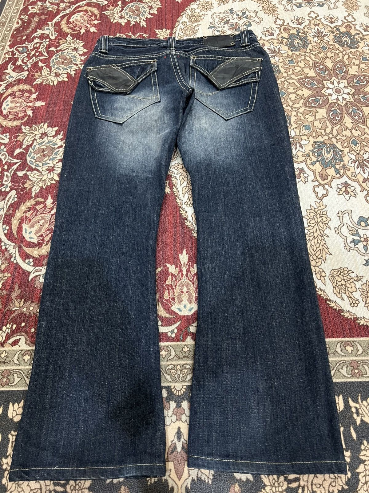 semanticdesign 💥Flare💥Vintage Semantic Designs Flare Denim Jean Size US 32 / EU 48 - 2 Thumbnail