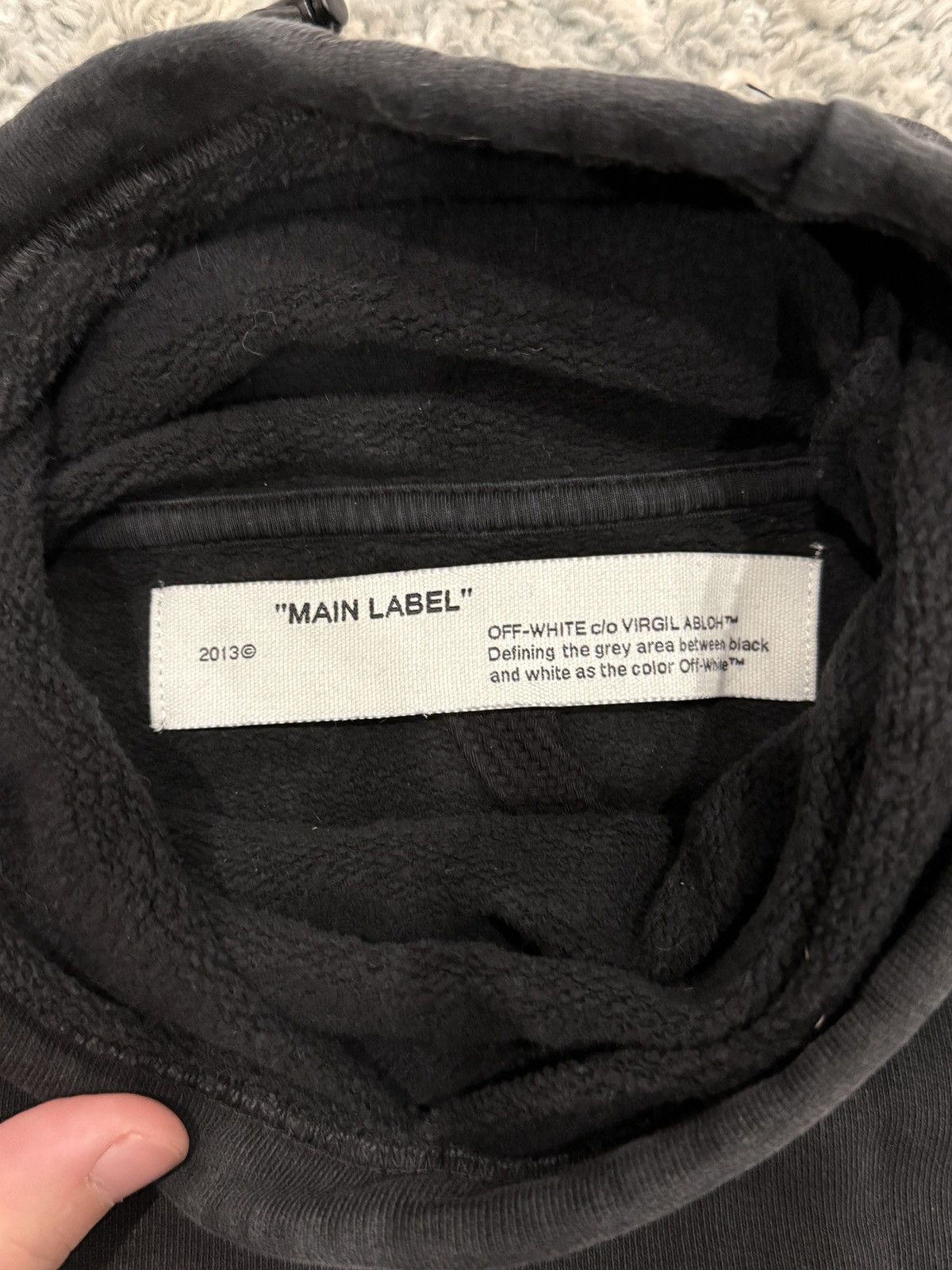 Off-White Off-White Long Sleeve Sweatshirt Size US XS / EU 42 / 0 - 6 Thumbnail