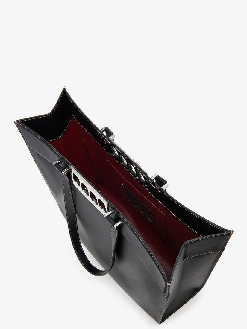 Alexander McQueen o1w1db10725 Size:OS/The Grip East West Tote Bag in Black Size ONE SIZE - 3 Thumbnail