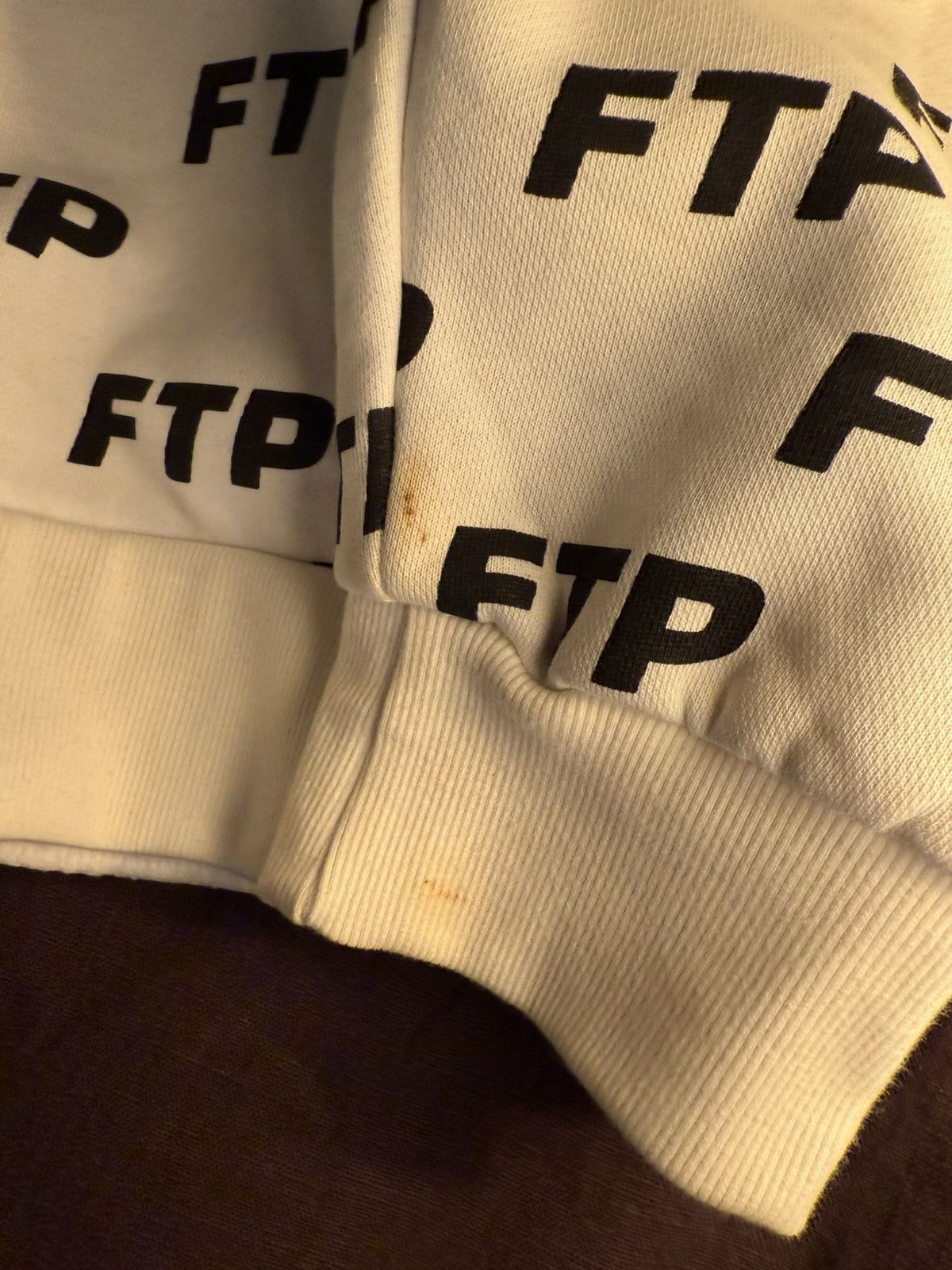 Fuck The Population FTP All Over Print Pullover Hoodie (2015) Size US M / EU 48-50 / 2 - 4 Thumbnail