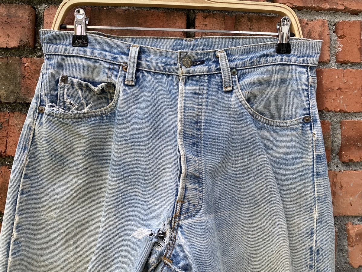 Levi's Vintage Clothing W32x31 Vintage levi's 501 redline distressed denime Size US 32 / EU 48 - 6 Thumbnail