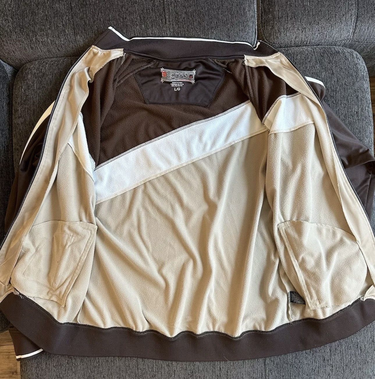 Vintage VINTAGE Athletic MICROS ZIP JACKET SIZE:Large Size US L / EU 52-54 / 3 - 8 Thumbnail