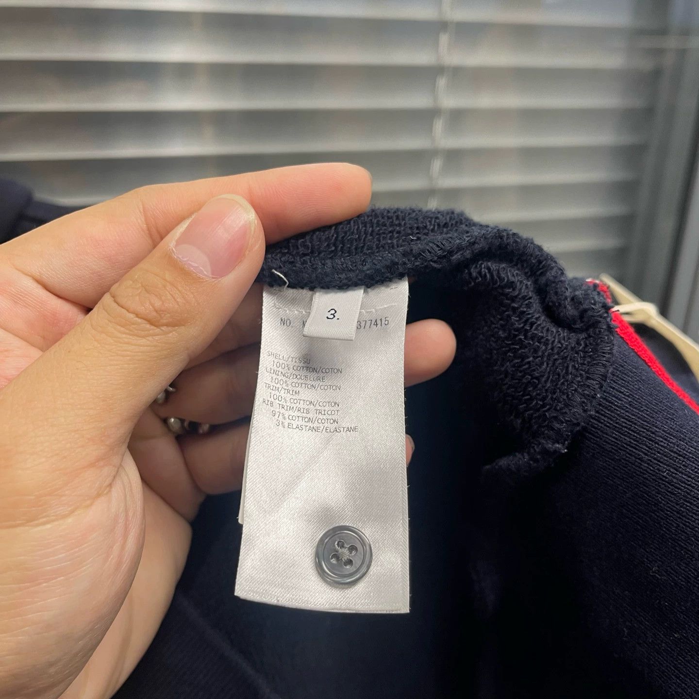 Thom Browne Thom Browne back stripe zip-up jacket 3 99 New Size US L / EU 52-54 / 3 - 5 Thumbnail