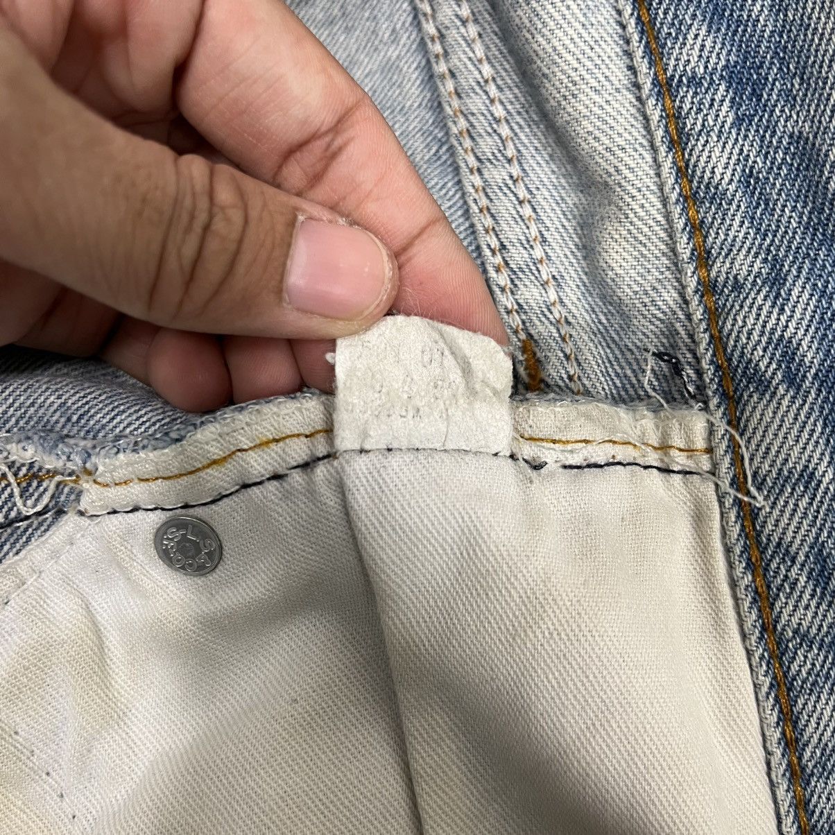Levi's Vintage 90s Levis Distressed Denim Jeans Size US 32 / EU 48 - 20 Thumbnail