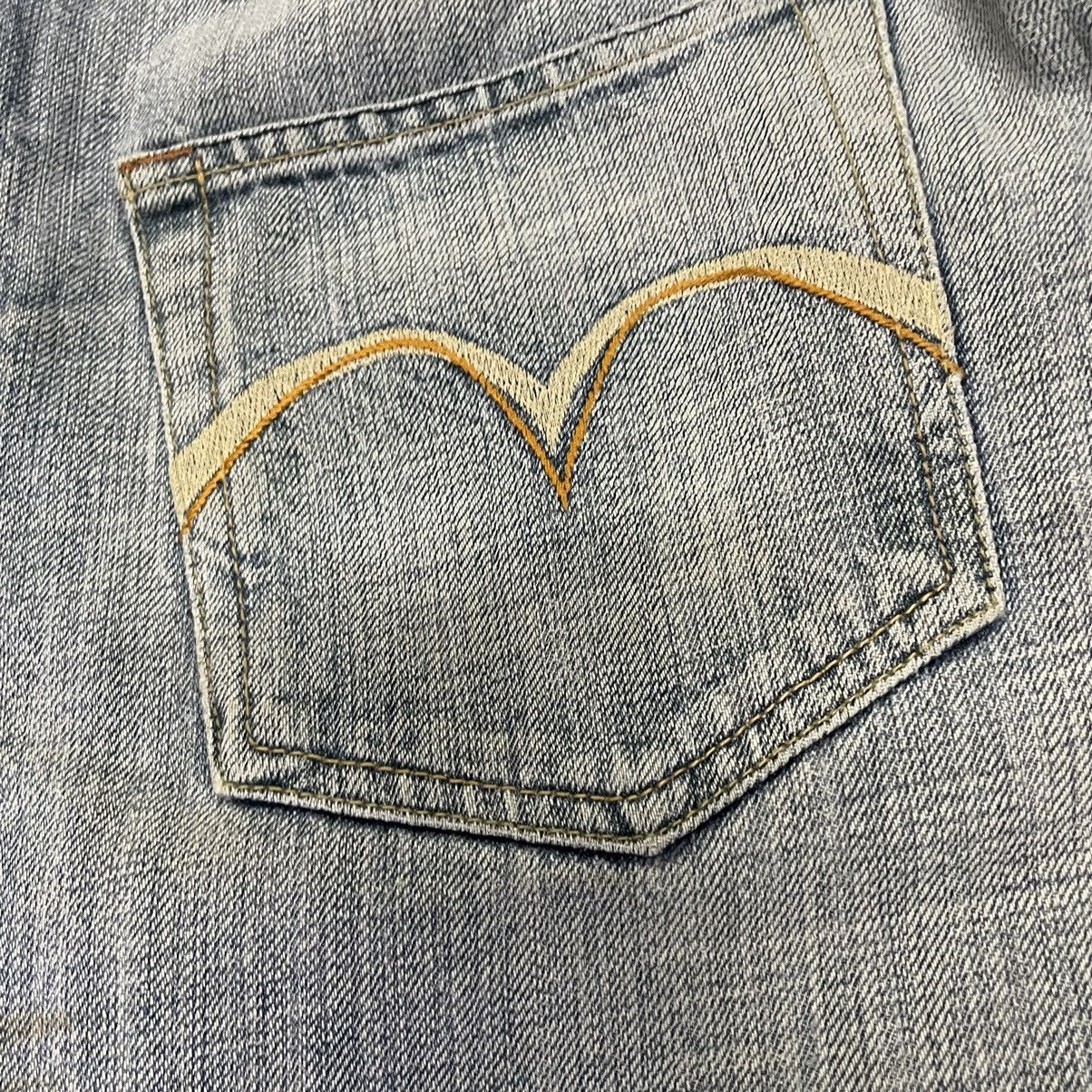 Samurai Jeans 🇯🇵 ONIARI NIPPON SUKAJAN EMBROIDERED DRAGON WASHED DENIM Size US 28 / EU 44 - 17 Thumbnail
