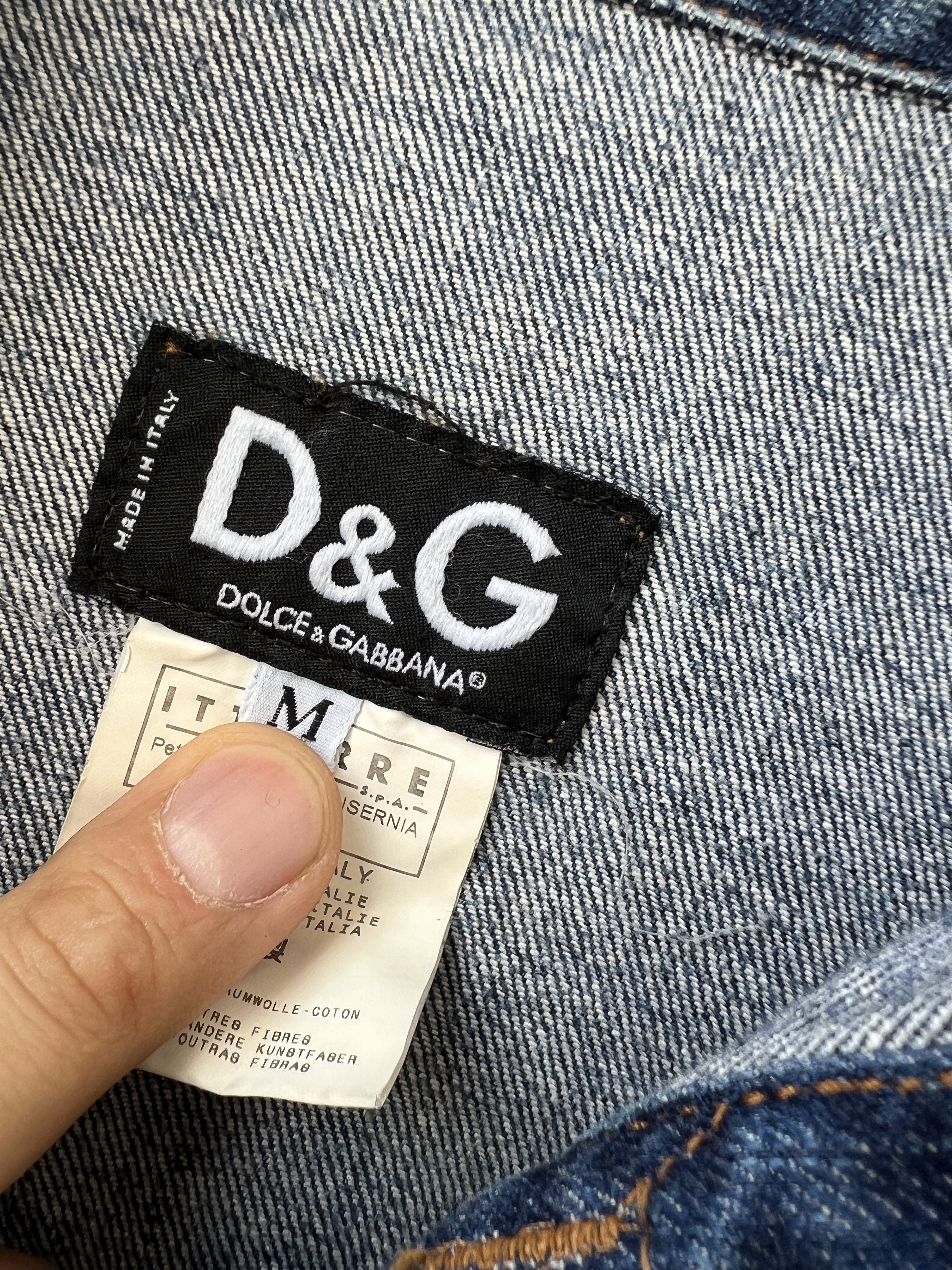 Dolce & Gabbana Dolce Gabbana Denim Jacket M Size M / US 6-8 / IT 42-44 - 5 Thumbnail