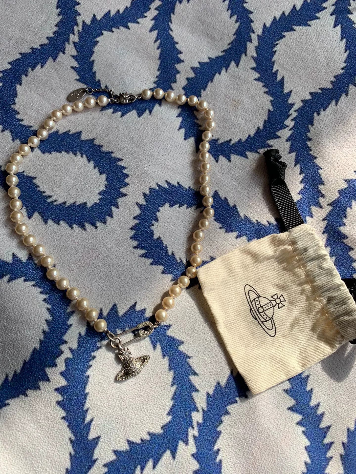 Vivienne Westwood Vivienne Westwood Vintage Pearl Necklace Size ONE SIZE - 1 Thumbnail