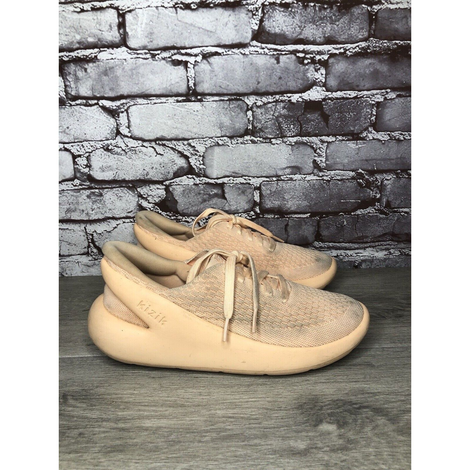 Other Kizik Athens Pink Fawn Athletic Lace Up Running Shoes Sneake Size US 7.5 / IT 37.5 - 4 Thumbnail