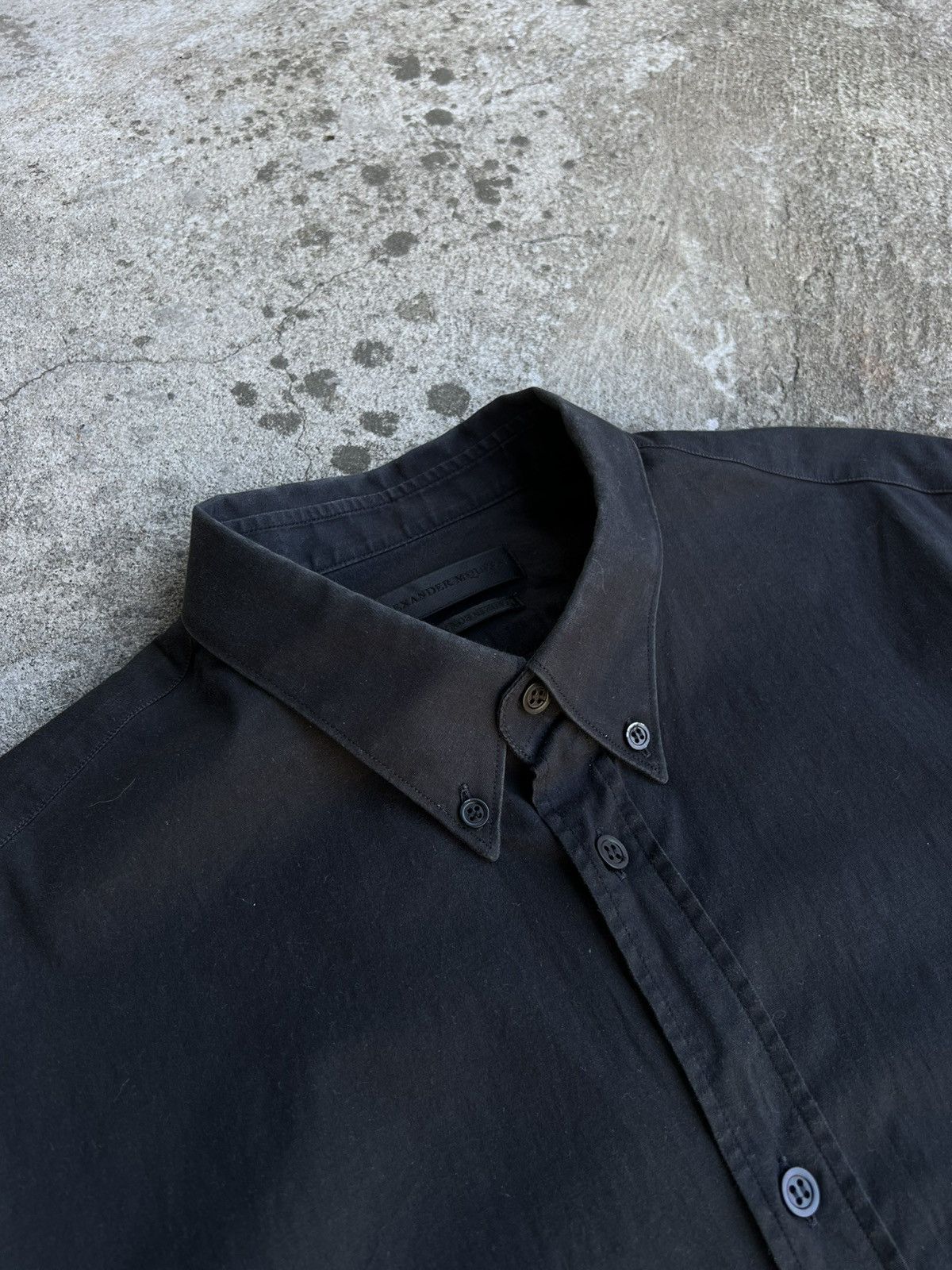 Alexander McQueen Alexander McQueen Button Ups Brad Pitt Blend Poplin Shirt Size US M / EU 48-50 / 2 - 5 Thumbnail