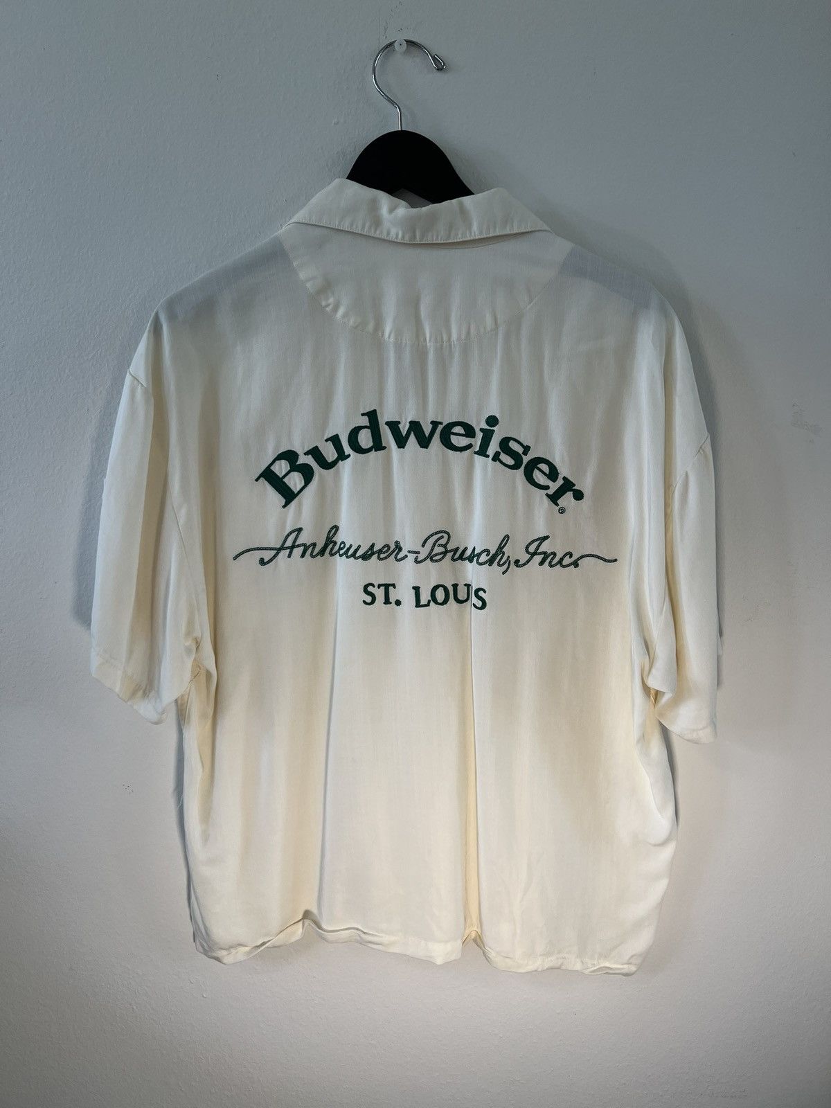 Pacsun Budweiser × PacSun “A & Eagle” White Short‑Sleeve Size US M / EU 48-50 / 2 - 3 Thumbnail