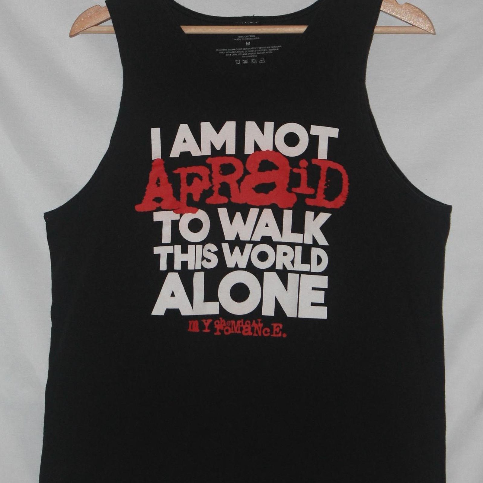 Other My Chemical Romance - "I Am Not Afraid" tank top Sz M Size US M / EU 48-50 / 2 - 1 Preview