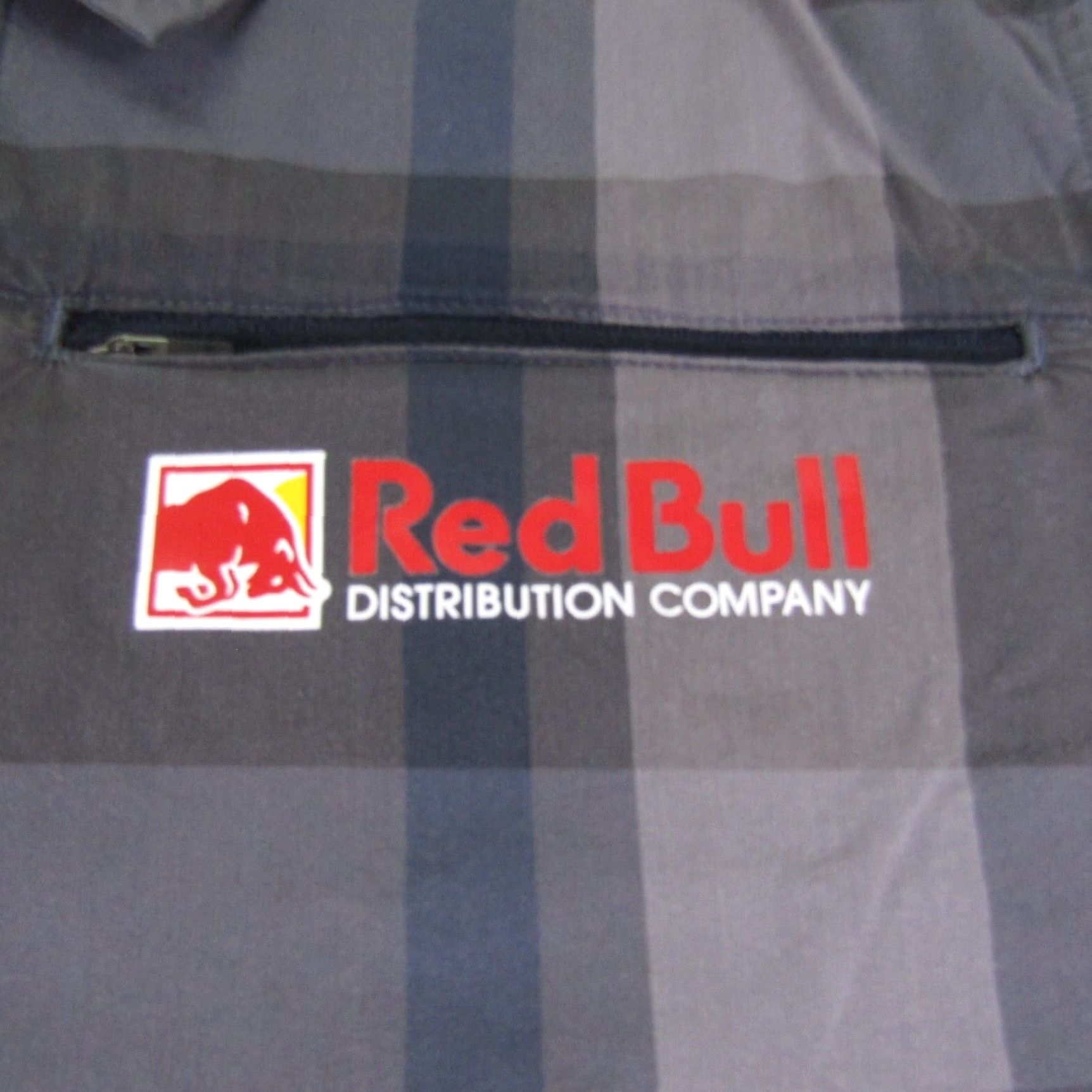 Vintage VINTAGE Red Bull Women's Casual Shirt XL Gray Plaid Button-Up Full Zip Cotton Blend Outdoor Size XL / US 12-14 / IT 48-50 - 3 Thumbnail