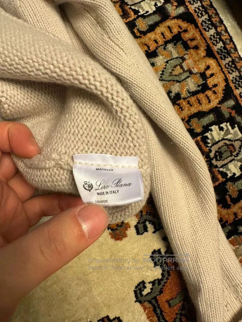 Loro Piana Loro Piana Cashmere Cardigan Sweater. Size US L / EU 52-54 / 3 - 4 Thumbnail