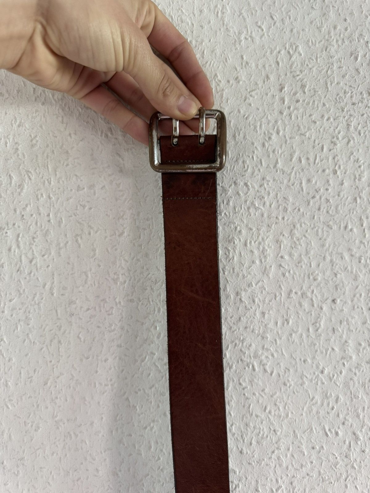 Dsquared2 Ring Link Harness Leather Belt Brown Size ONE SIZE - 4 Thumbnail