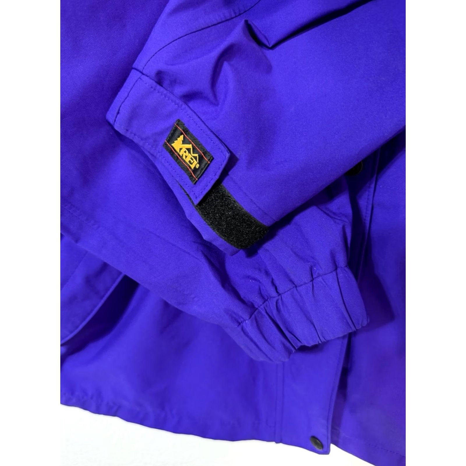 Vintage REI Jacket Women's Sz 18 Goretex Hooded Parka Purple Jacket Womens Parka 90s Style Full Zip Hooded Gortex Softshell Casual Jacket Size XXL / US 16-18 / IT 52-54 - 7 Thumbnail