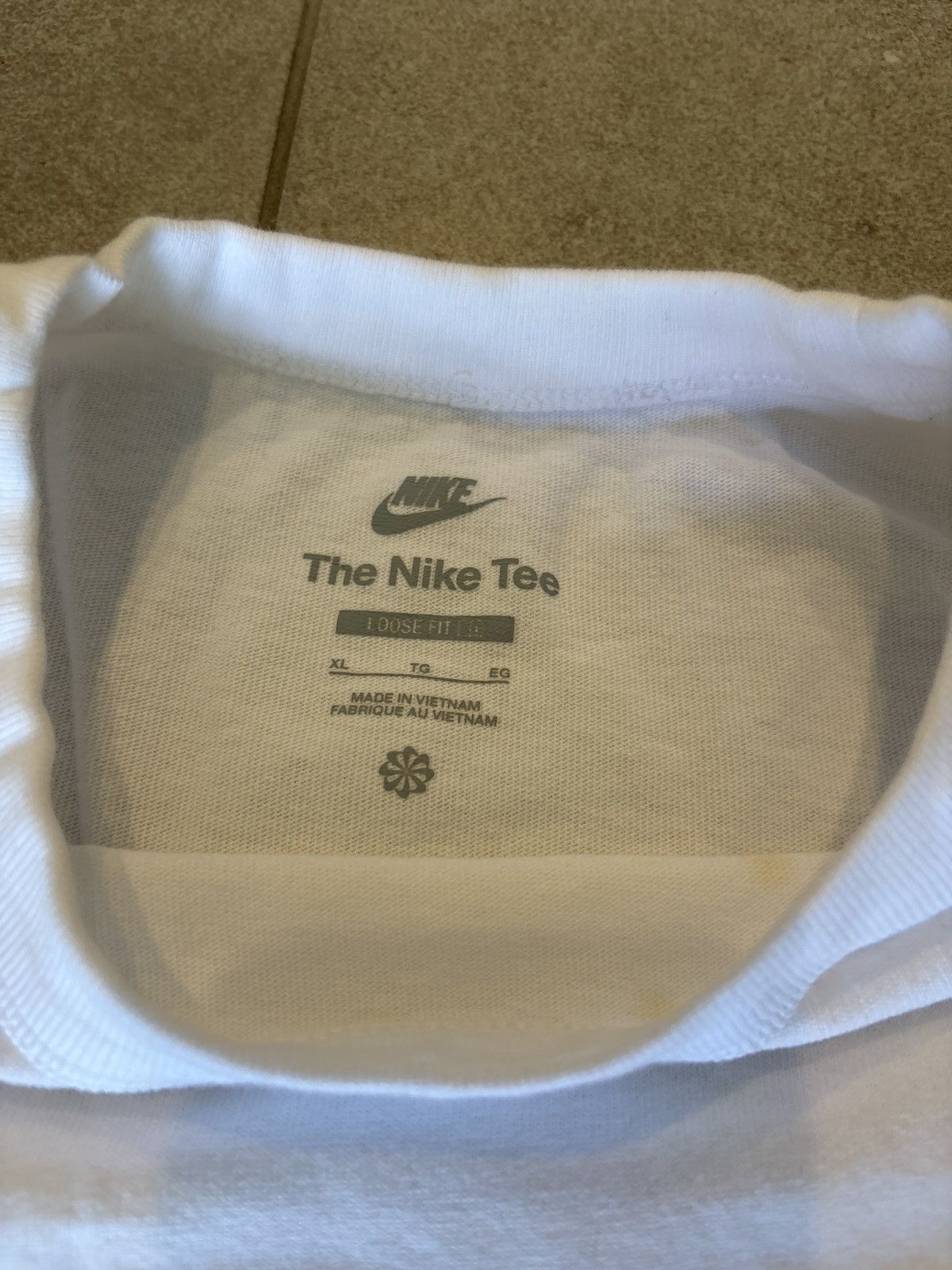 Nike Nike White/Black Center Embroidered Logo Size US XL / EU 56 / 4 - 7 Thumbnail