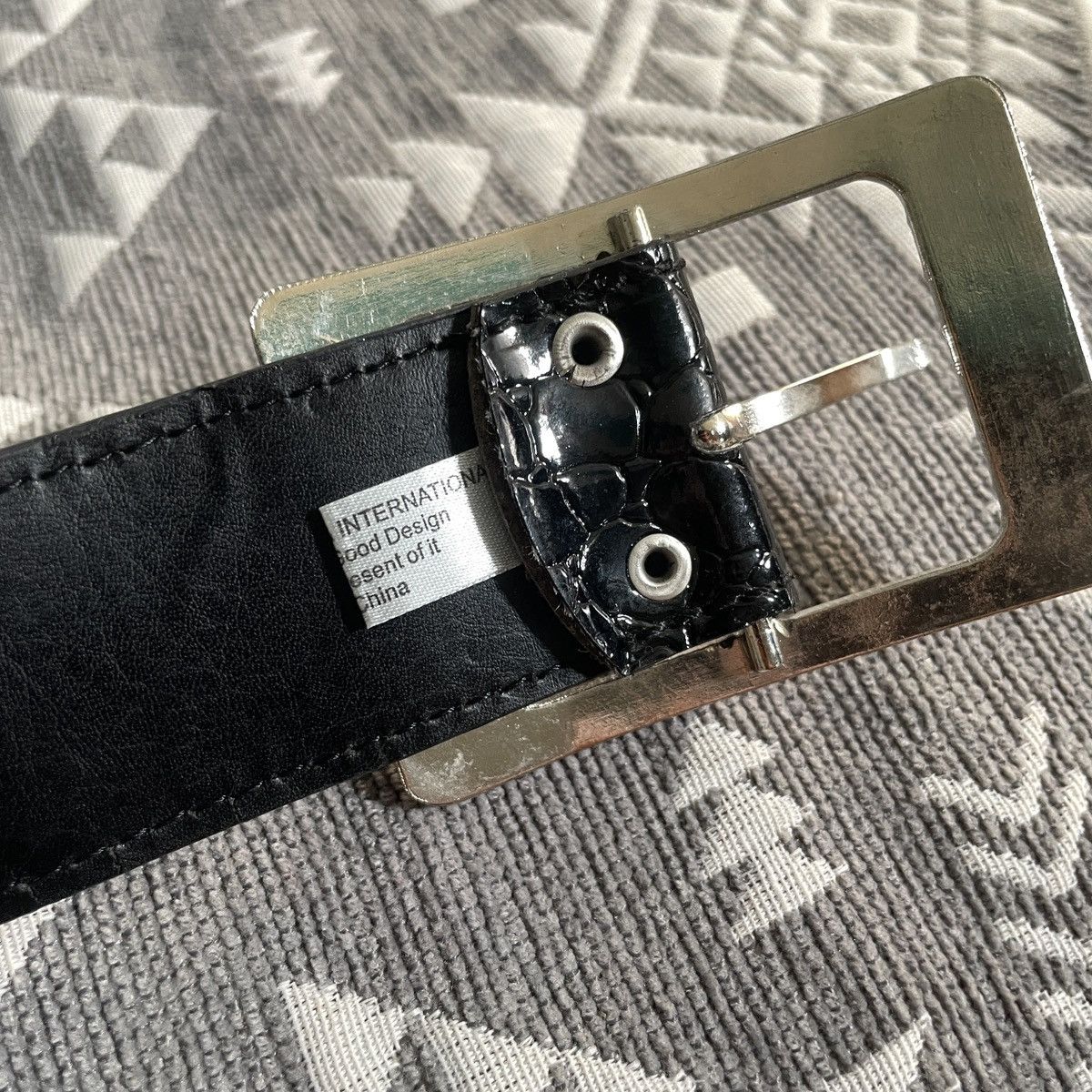 If Six Was Nine Vintage Y2k studded rhinestones buckle belts kapital style Size ONE SIZE - 6 Thumbnail