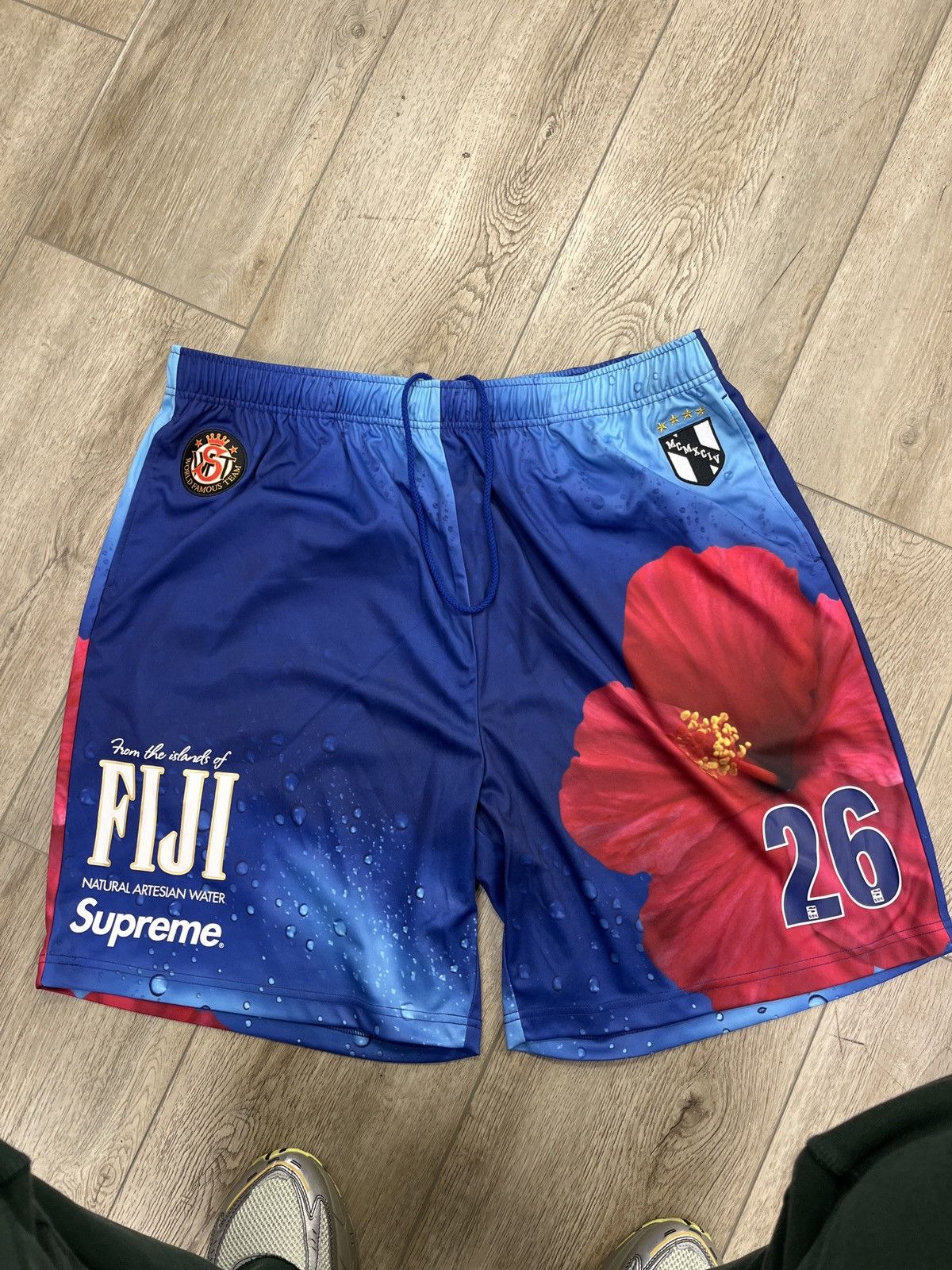 Supreme Supreme Fiji Soccer Shorts 2xl Size US 38 / EU 54 - 1 Thumbnail