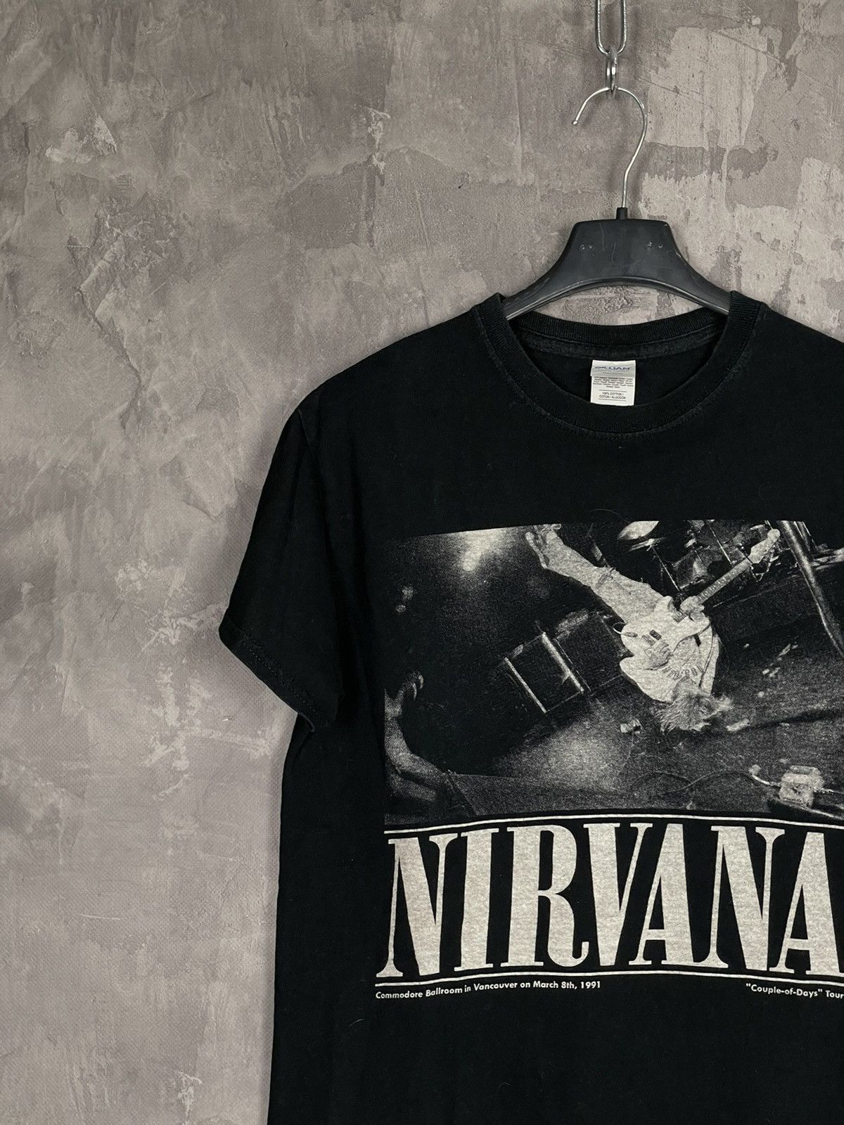 Band Tees × Vintage Nirvana Vintage Printed Y2K Rare Rock Metal Band T shirt Size US S / EU 44-46 / 1 - 4 Thumbnail