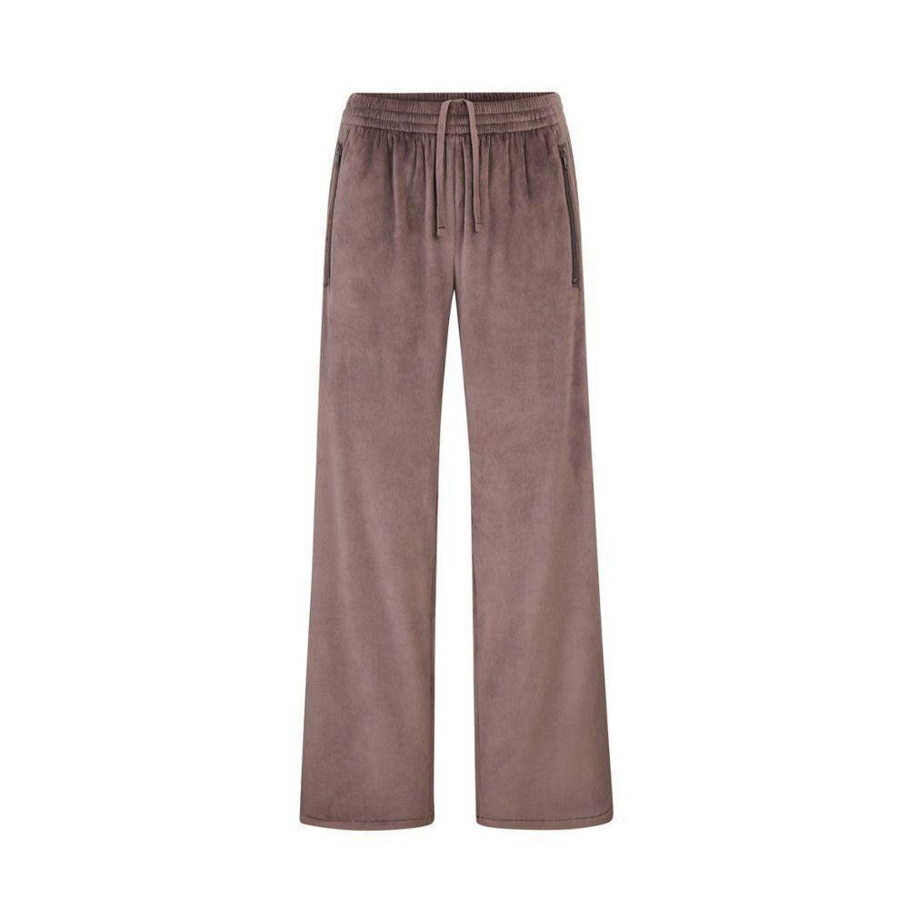 Designer CT1071a NWT SKIMS VELOUR TRACK PANT-AMETHYST 2X, L Size 42" / US 20 - 1 Thumbnail
