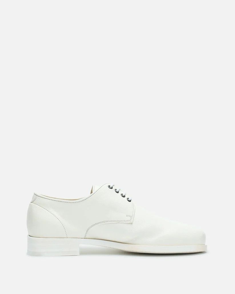 Lemaire o1s1v1r1oon0825 Anatomic Derbies in White Size US 9 / EU 42 - 2 Thumbnail