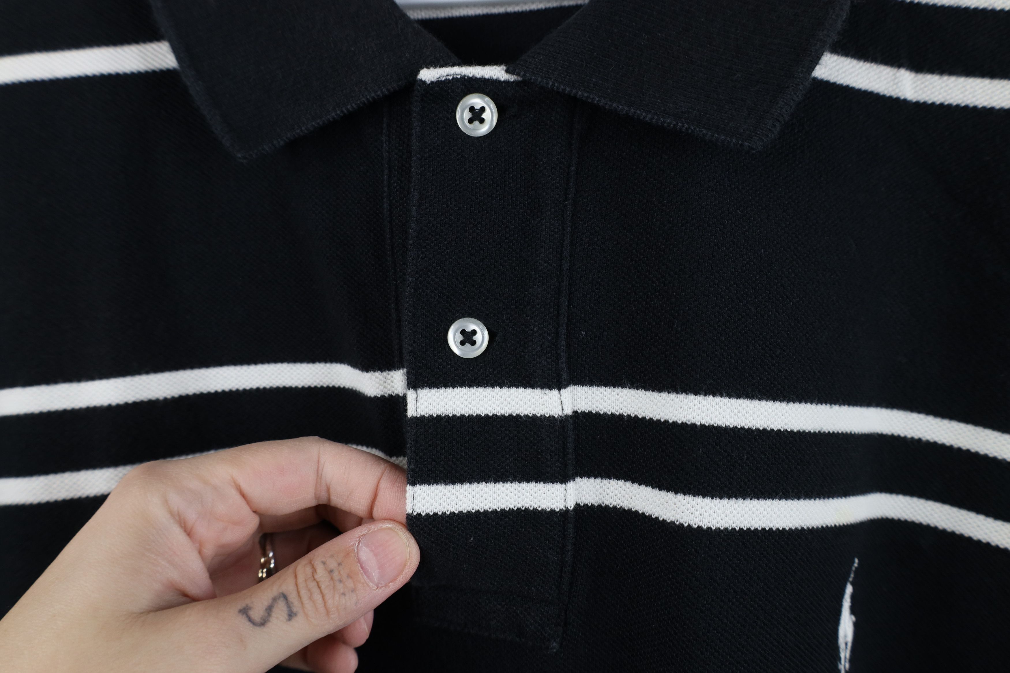 Ralph Lauren Vintage 90s Ralph Lauren Pique Cotton Golf Polo Shirt Size US XL / EU 56 / 4 - 6 Thumbnail