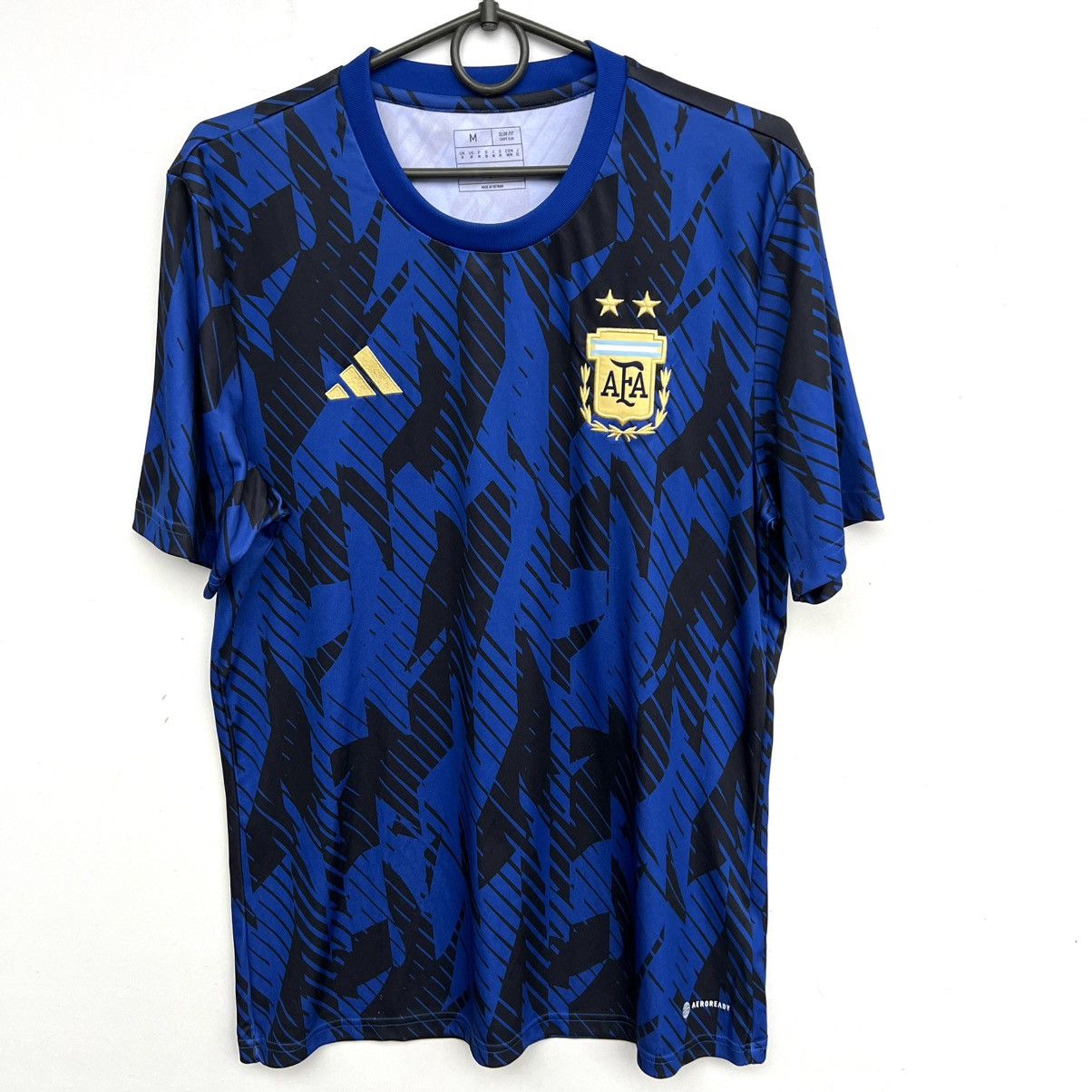 Adidas Adidas Argentina National Team Pre Match Jersey Soccer Size US M / EU 48-50 / 2 - 1 Thumbnail