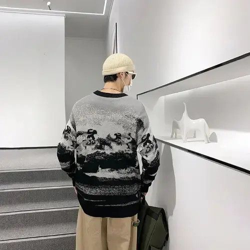 Aran Isles Knitwear × Japanese Brand Winter Casual Sweater Size US M / EU 48-50 / 2 - 2 Thumbnail