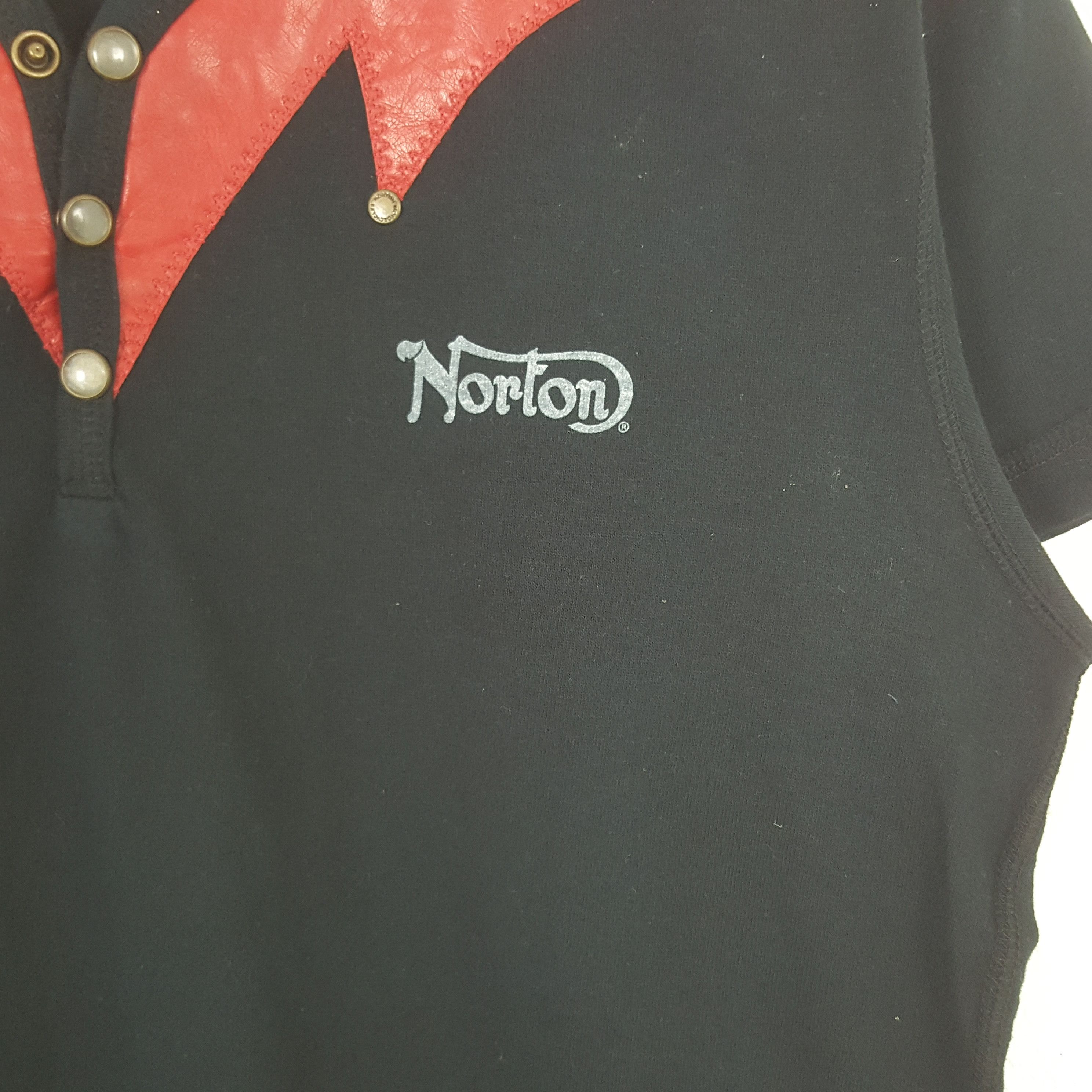 Norton × Vintage Vintage Norton Racing Motorsports Team Tshirt C285N1 Size US M / EU 48-50 / 2 - 4 Thumbnail