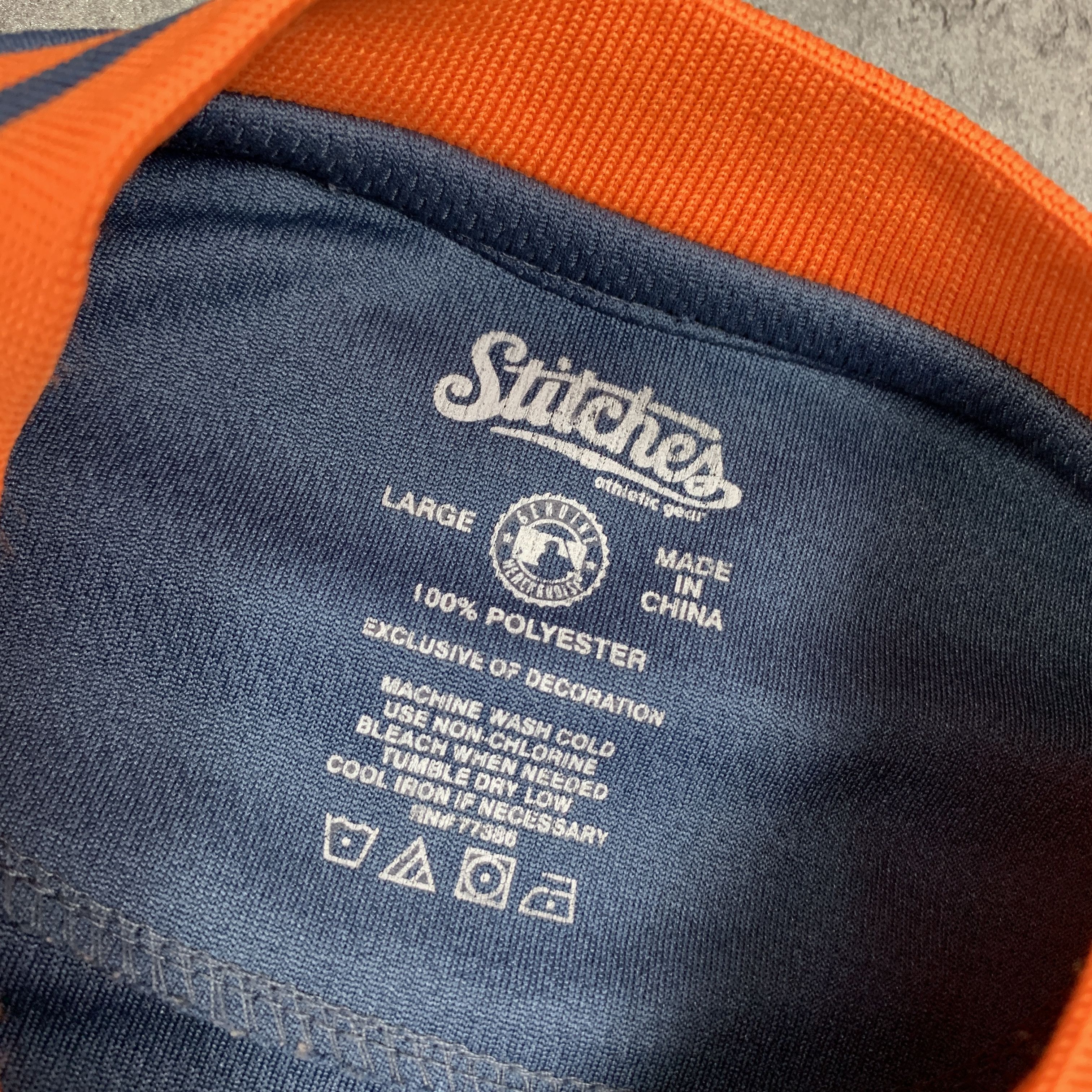 MLB × Stitch's Jeans Stitches Detroit navy orange jersey - L Size US L / EU 52-54 / 3 - 5 Thumbnail
