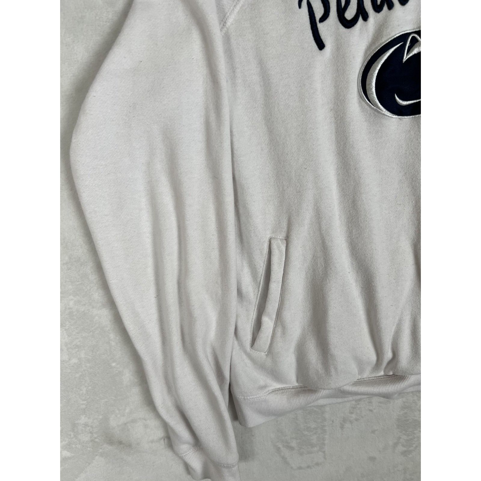 Colosseum Athletics Penn State Nittany Lions Women's Pullover Hoodie White Size Size L / US 10 / IT 46 - 3 Thumbnail